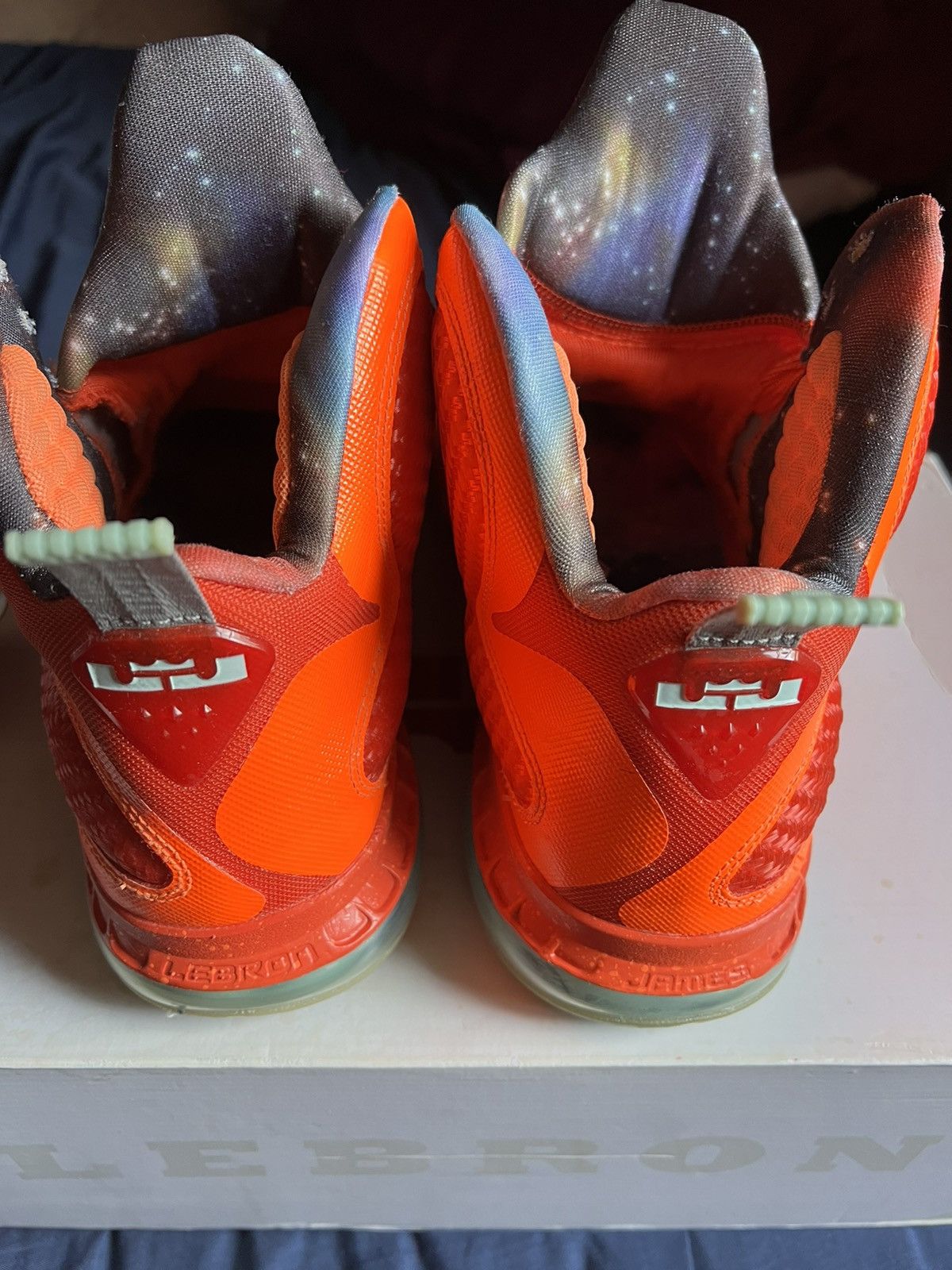 Nike Bing Bang Lebron 9s 2012 Size US 8 / EU 41 - 6 Thumbnail