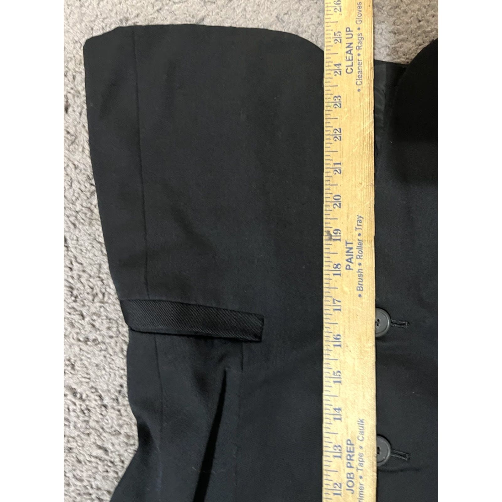 J.Crew J Crew Blazer Jacket Black Wool Single Breasted Button 2 Button Size 4 Career Size S / US 4 / IT 40 - 5 Thumbnail