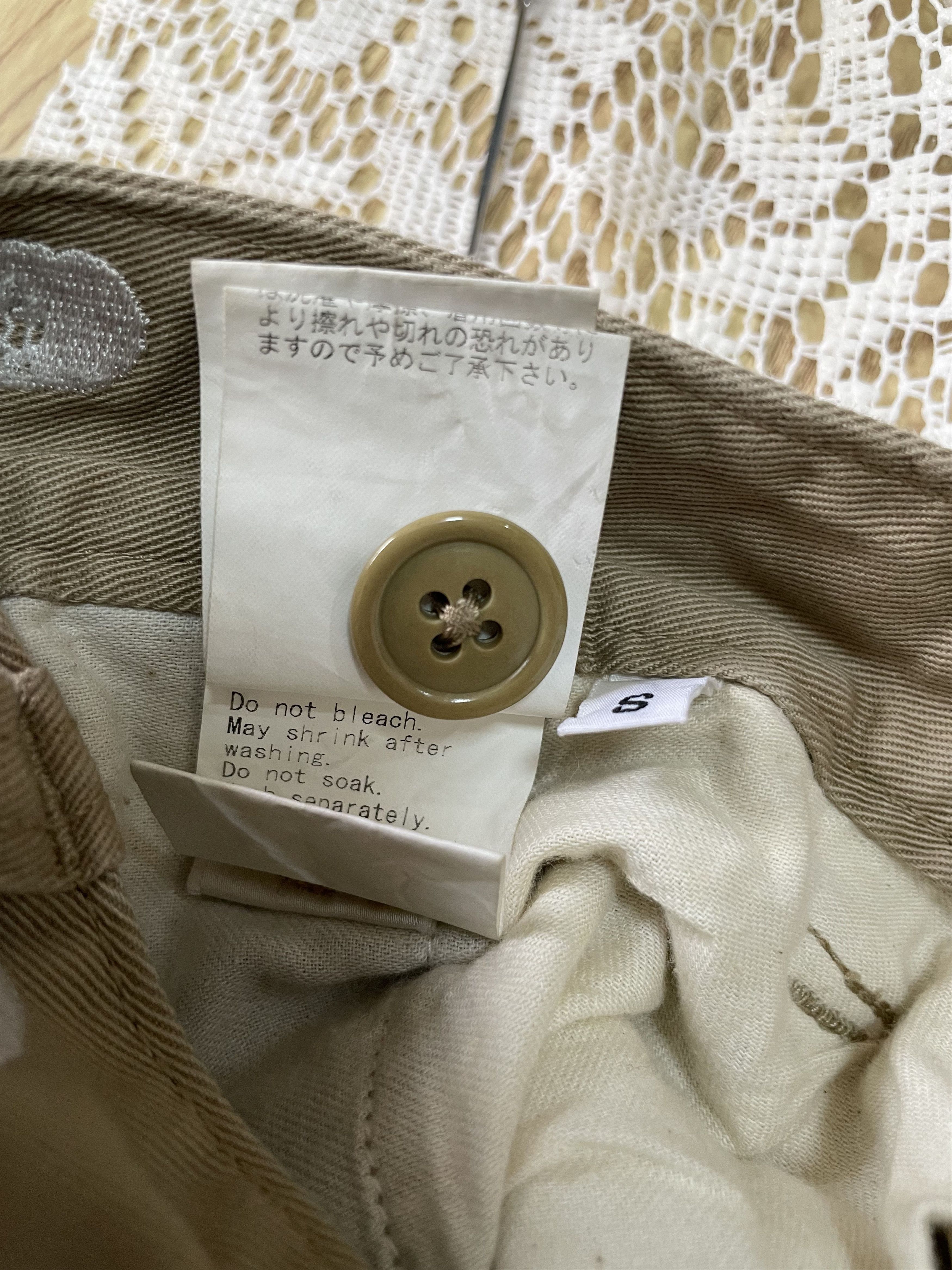 Bape BAPEEASY Embroidery Monkey face chino pants Size US 30 / EU 46 - 9 Thumbnail