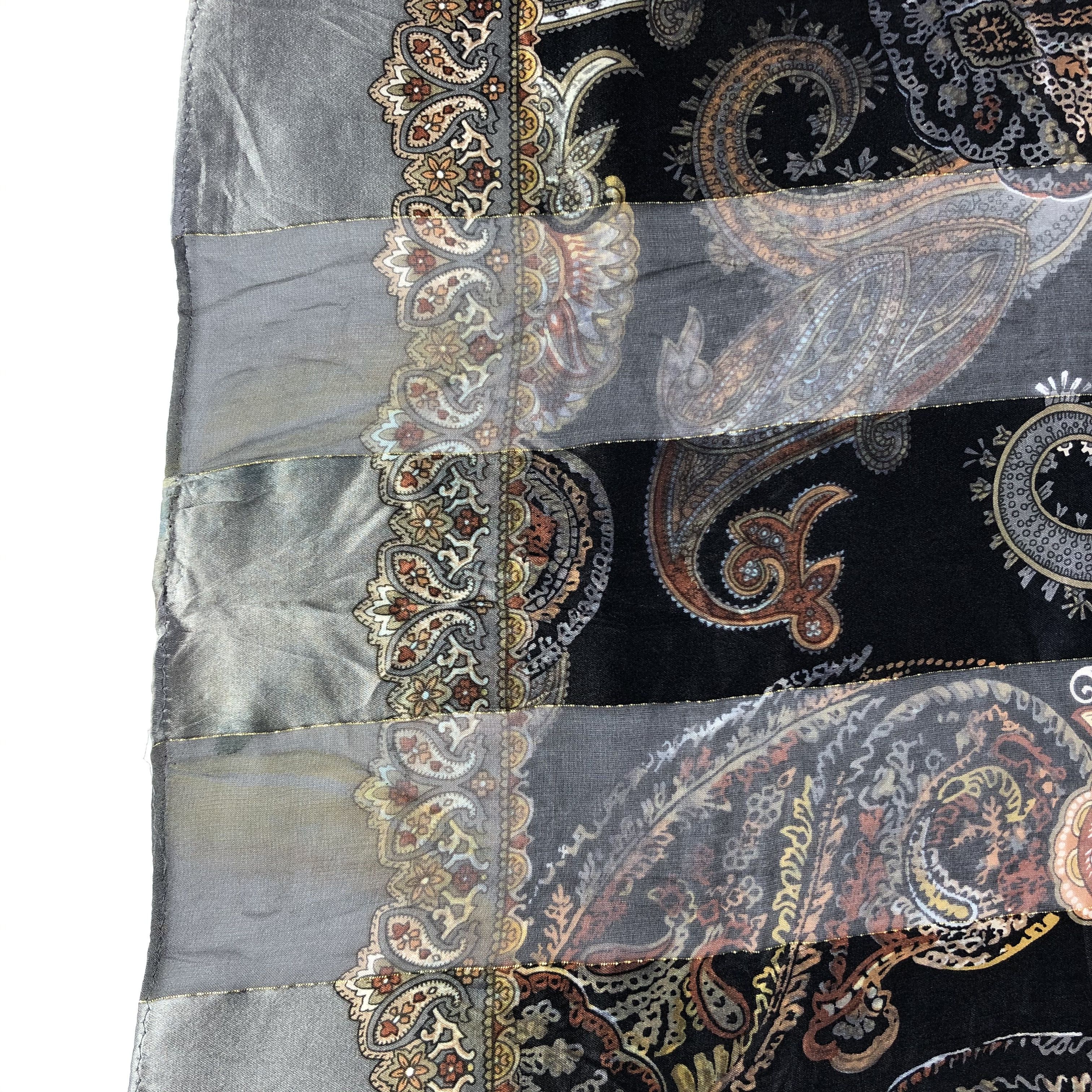 Vintage Vintage Luciano Soprani Silk Scarf Size ONE SIZE - 7 Thumbnail