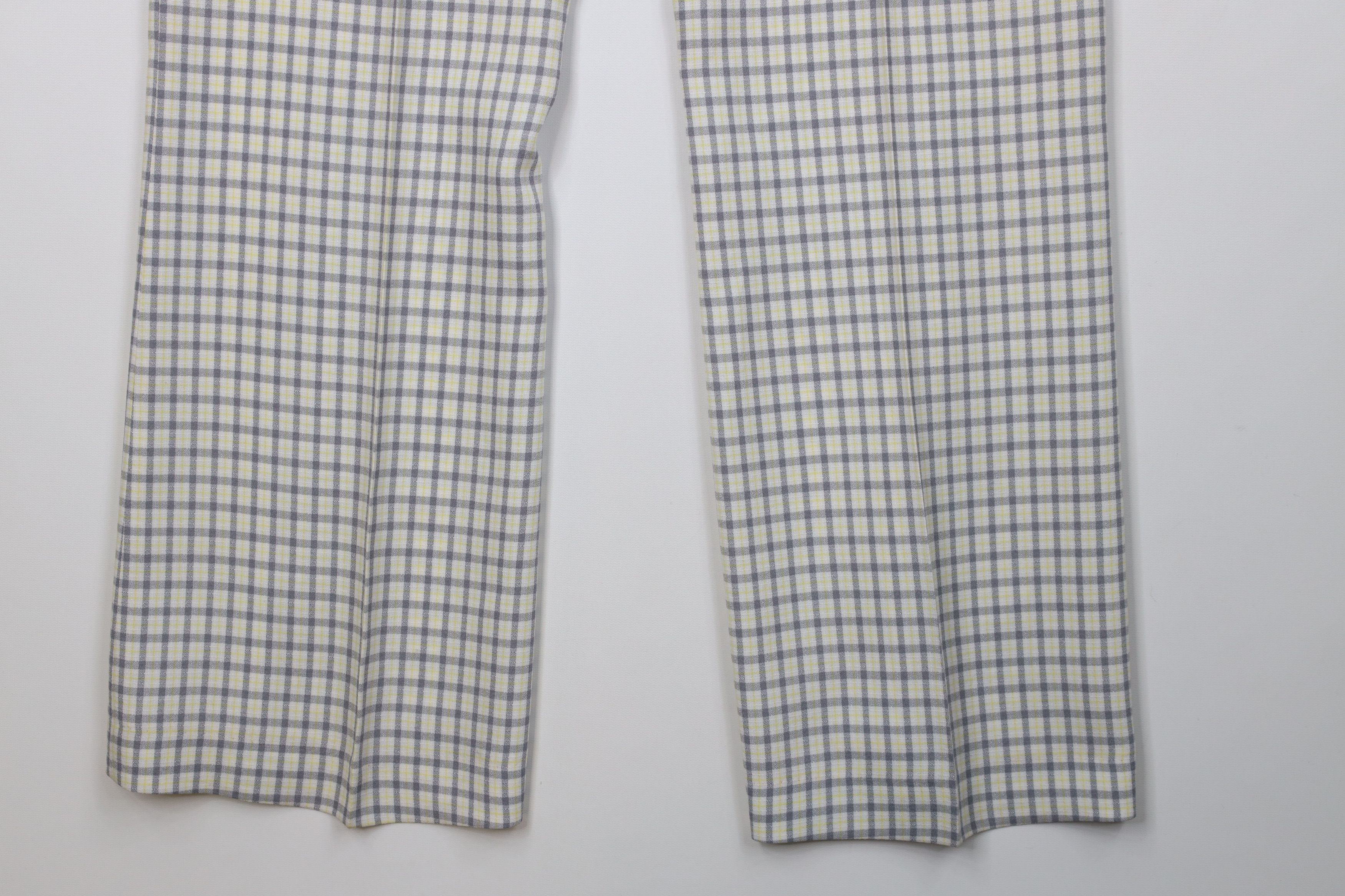 Vintage Vintage 70s Streetwear Bell Bottoms Chino Pants Plaid USA Size US 34 / EU 50 - 14 Thumbnail