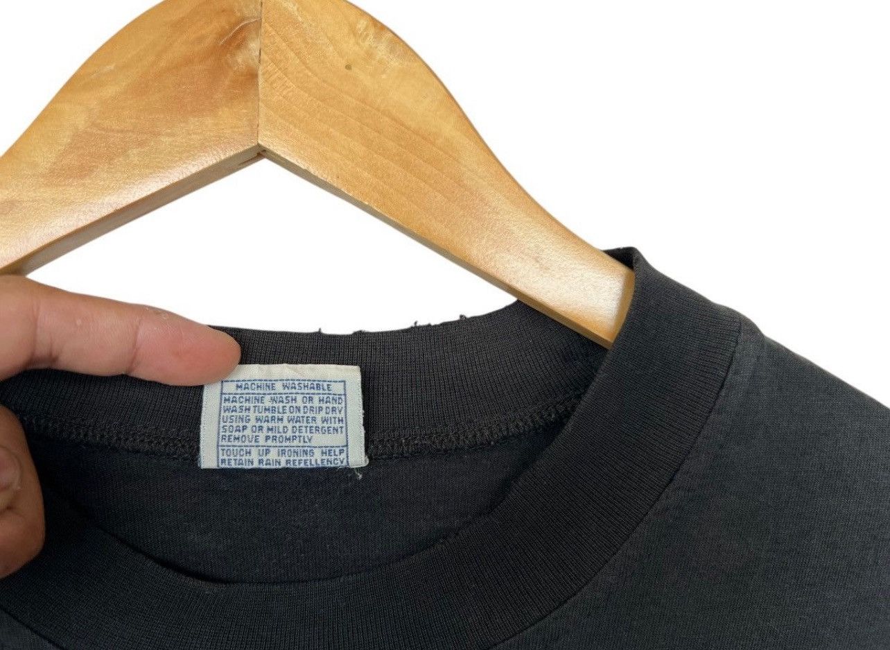 Vintage Vintage 90s Diesel Industrial Logo Sunfaded Black Tees Size US L / EU 52-54 / 3 - 8 Thumbnail