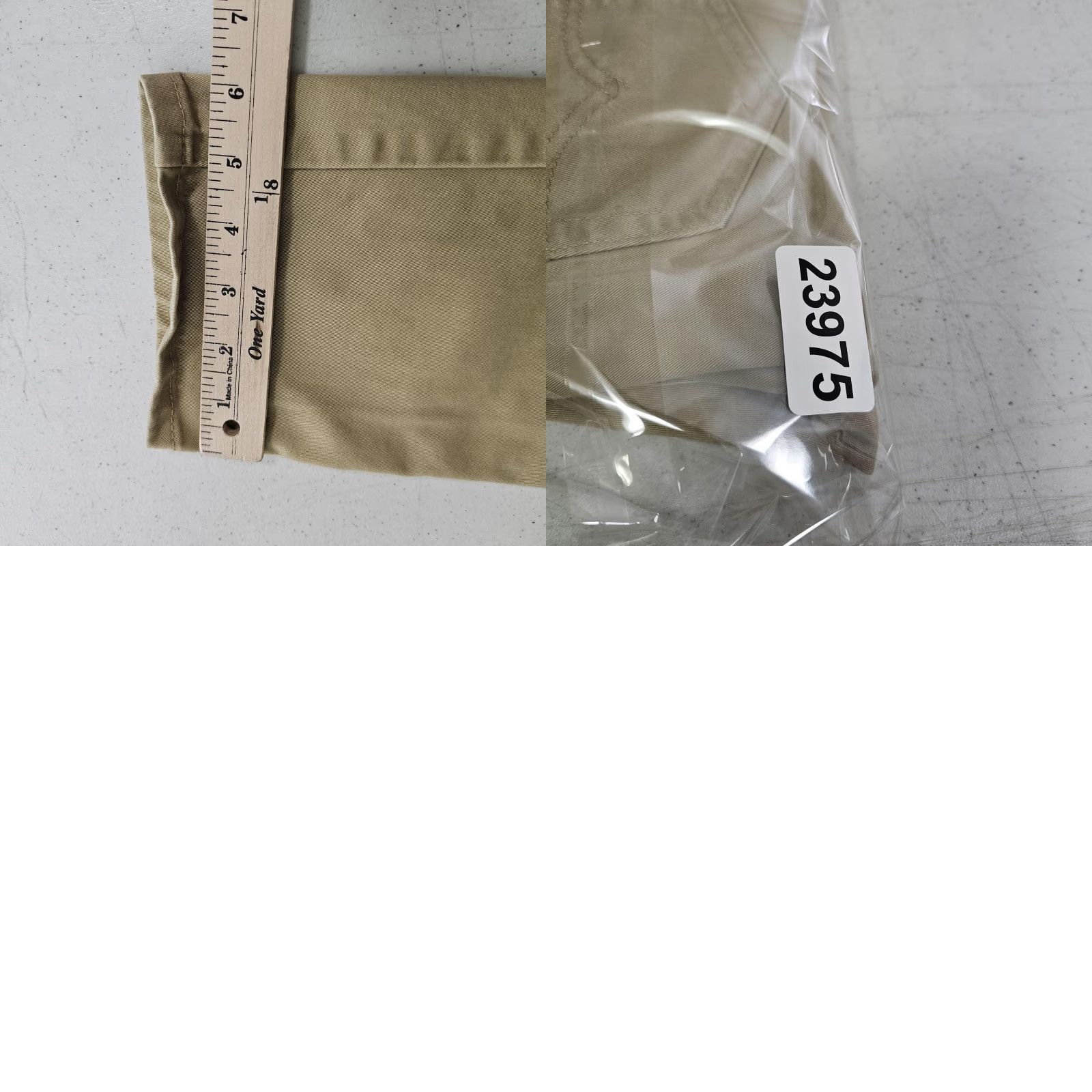 Levi's VINTAGE not used since No; Levi's 511 Jeans Mens Slim Straight Beigy Beige 28x27 Regular 5-Pocket Denim Pants Size US 28 / EU 44 - 9 Thumbnail