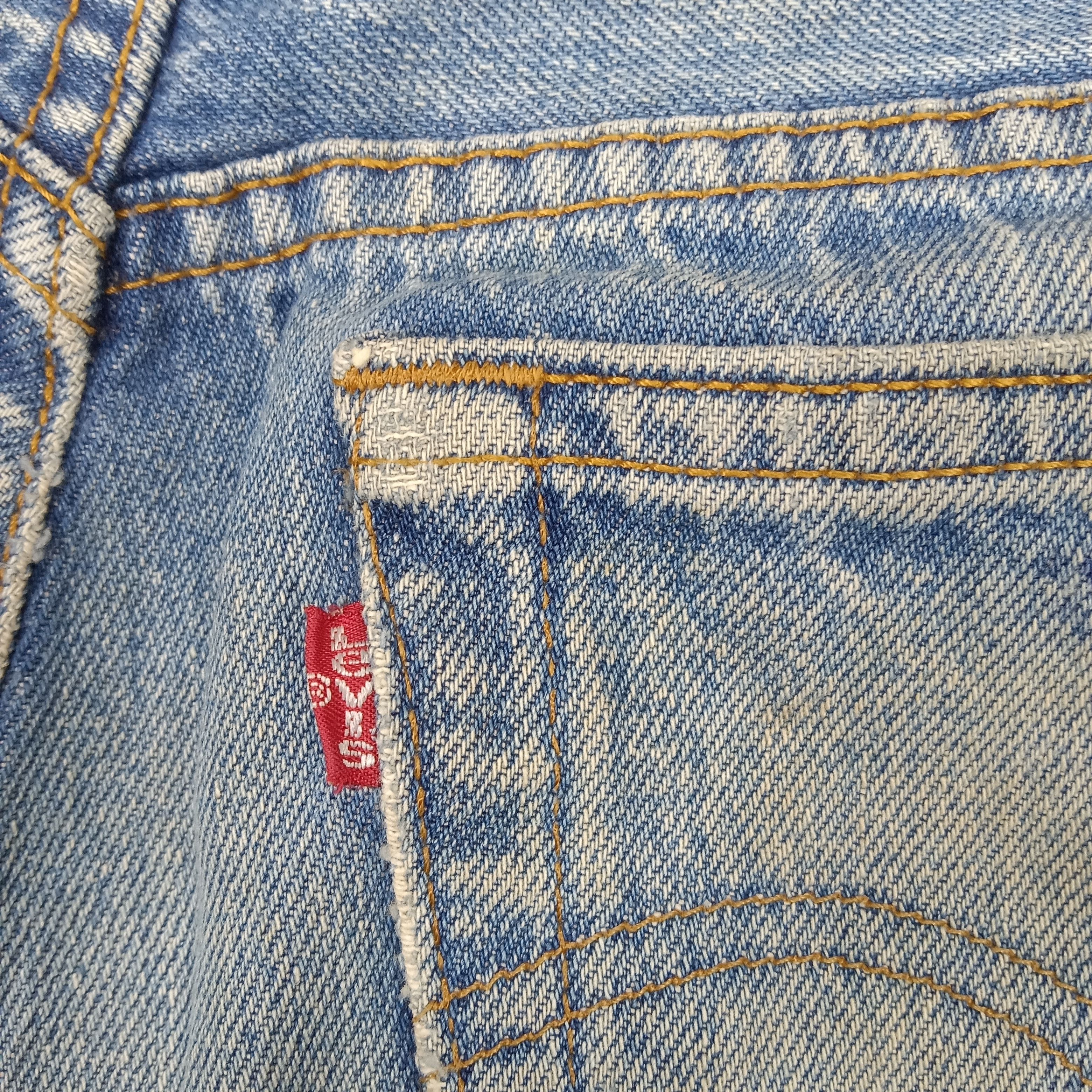 Levi's × Vintage Levis Distressed Jeans Daily Streetwear Style Size US 30 / EU 46 - 14 Thumbnail