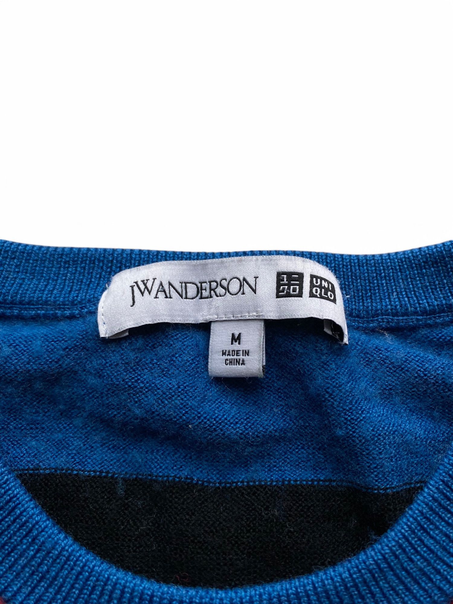 JW Anderson × Uniqlo J.W. Anderson Uniqlo Wool Striped Sweater Size US M / EU 48-50 / 2 - 6 Thumbnail