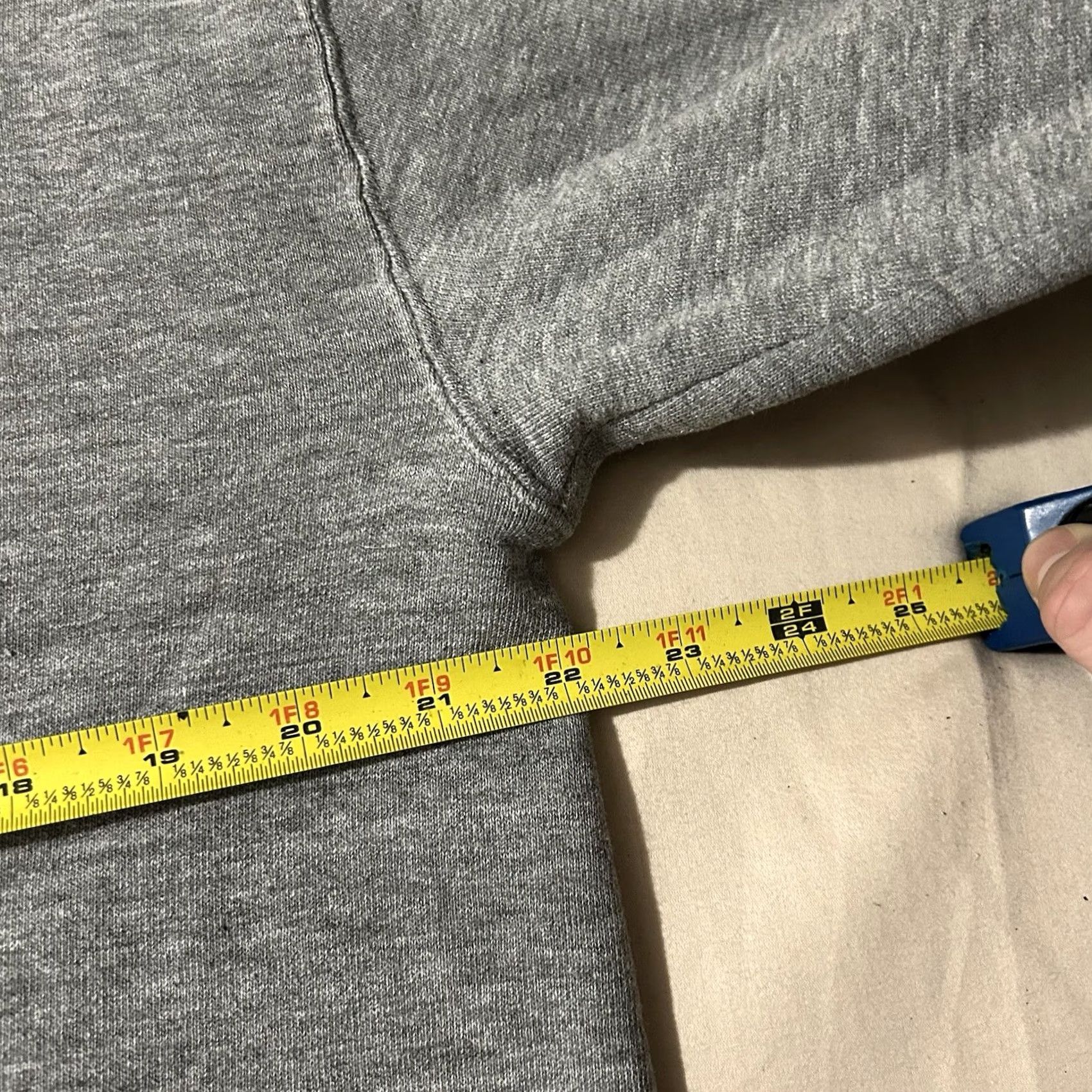 Russell Athletic VINTAGE 80s Russell Athletic Gray Sweatshirt L Mens Pullover Blank Size Large Size US L / EU 52-54 / 3 - 4 Thumbnail