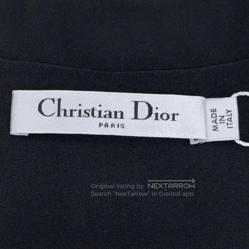 Dior Dior Black Silk Pullover Sweater for Women . Size XXS / US 00 / IT 34 - 5 Thumbnail