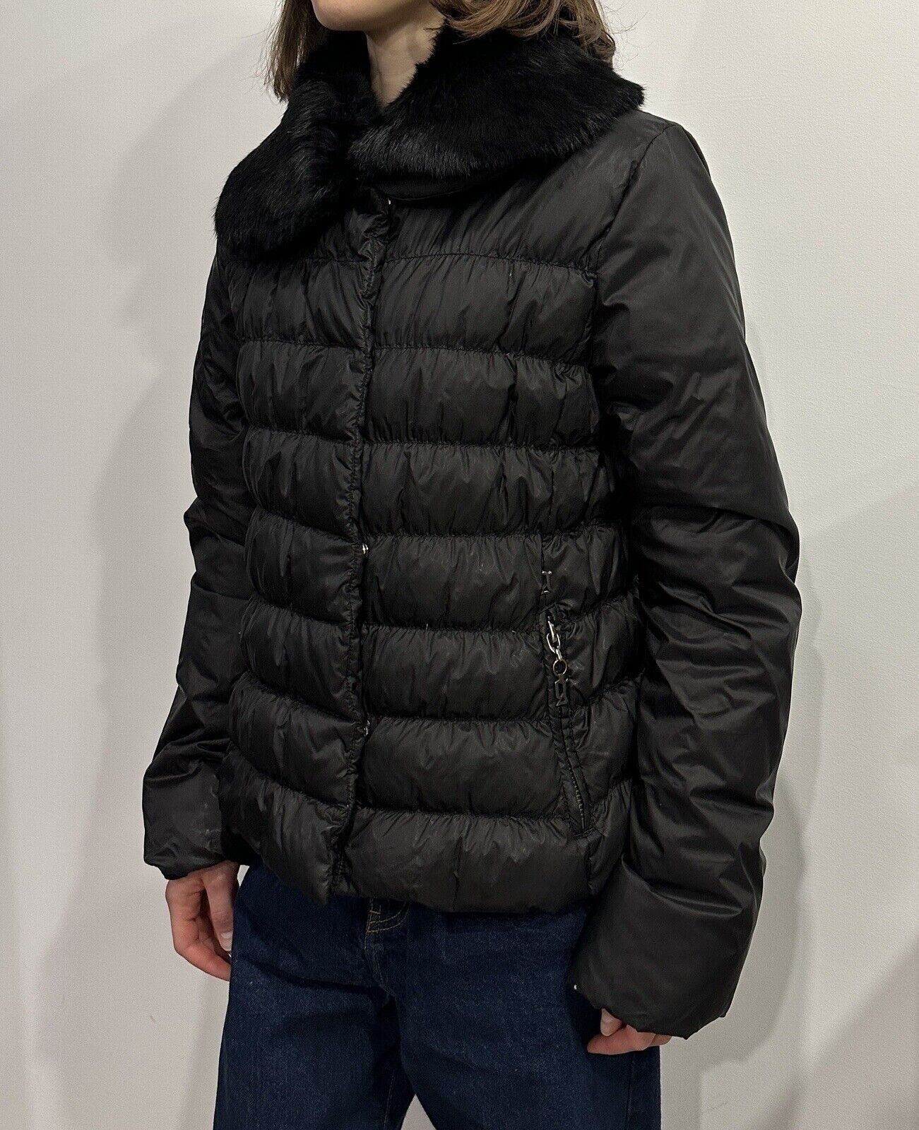 John Galliano John Galliano Down Women Puffer Jacket With Fur Black Size M / US 6-8 / IT 42-44 - 6 Thumbnail