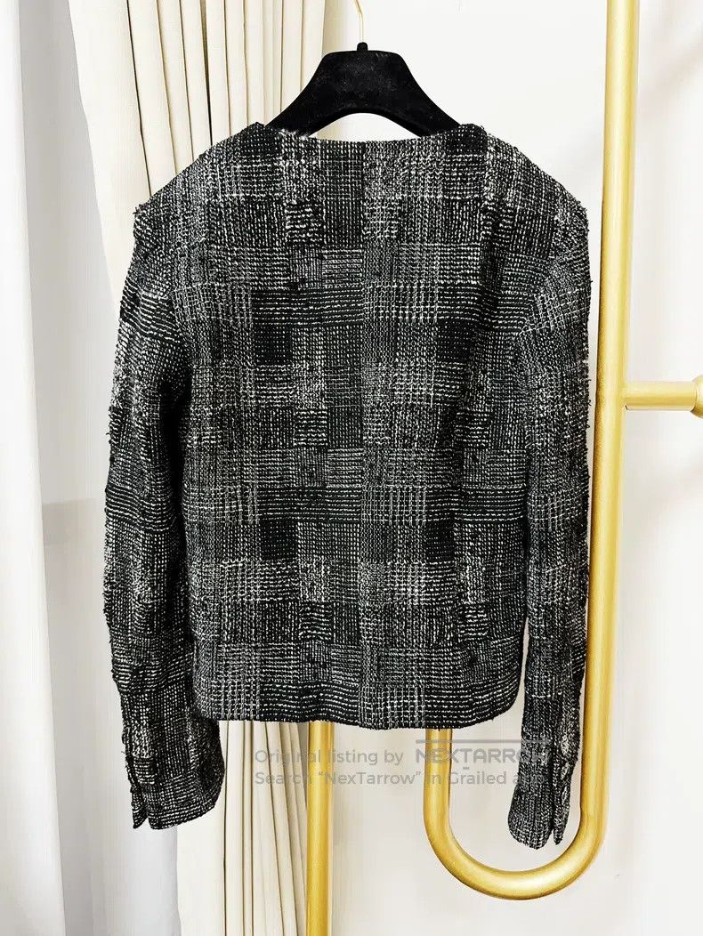 Chanel Chanel 22A high-end handicraft workshop black and white co Size XXS / US 00 / IT 34 - 2 Thumbnail