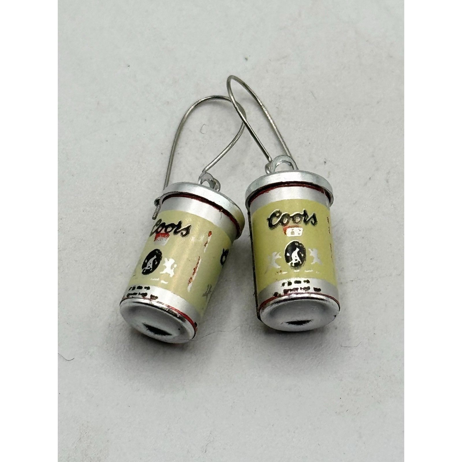 Vintage Vintage Coors beer drink can dangle earrings Size ONE SIZE - 2 Thumbnail