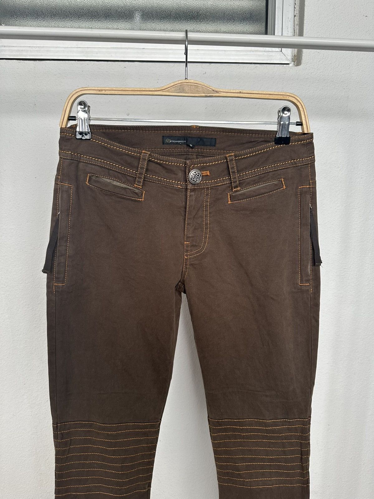 Obelisk 00's Le.Synchronicity paneled rustic tribe denim Size US 30 / EU 46 - 11 Thumbnail