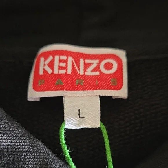 Kenzo Kenzo Black Tiger Hoodie Size L / US 10 / IT 46 - 4 Thumbnail