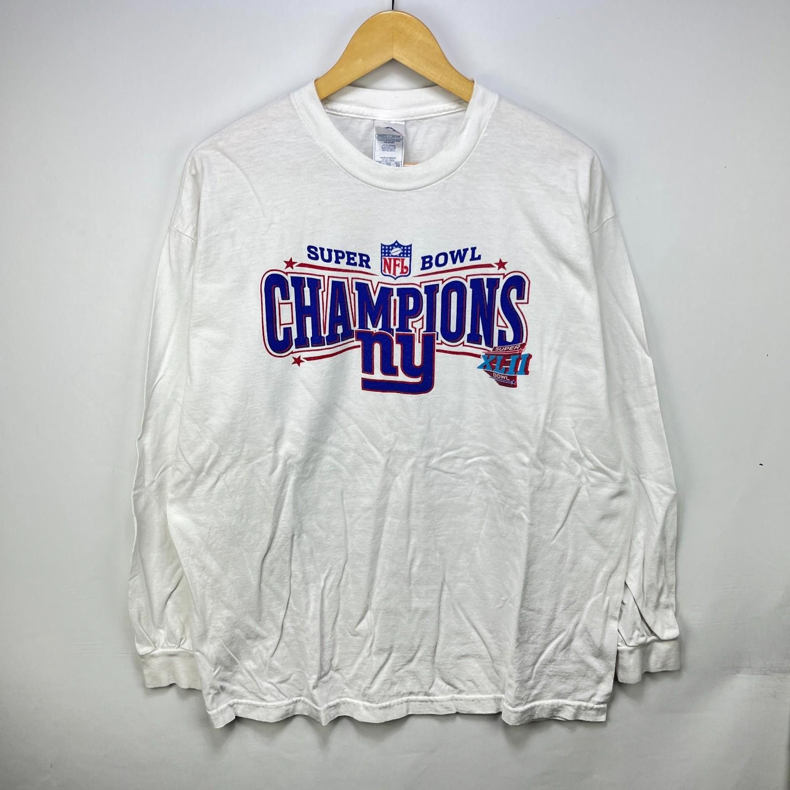 Gildan Vintage NFL Super Bowl Champions New York Giants Shirt XL Size ONE SIZE - 1 Thumbnail