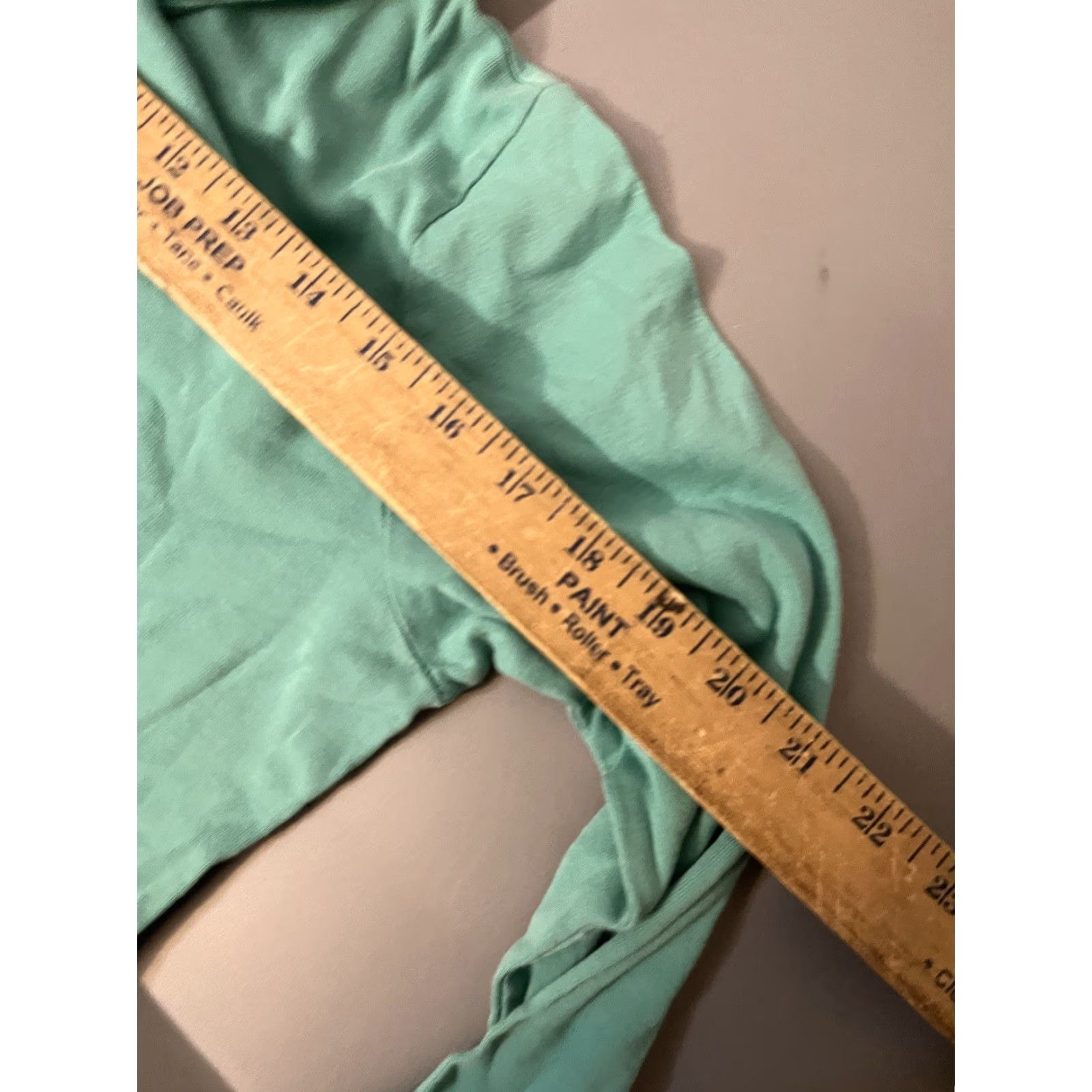 Croft & Barrow Croft & Barrow Classic T Shirt Green Knit Top Round Neck Long Sleeve Womens PL Size Petite T-Shirt Size L / US 10 / IT 46 - 6 Thumbnail