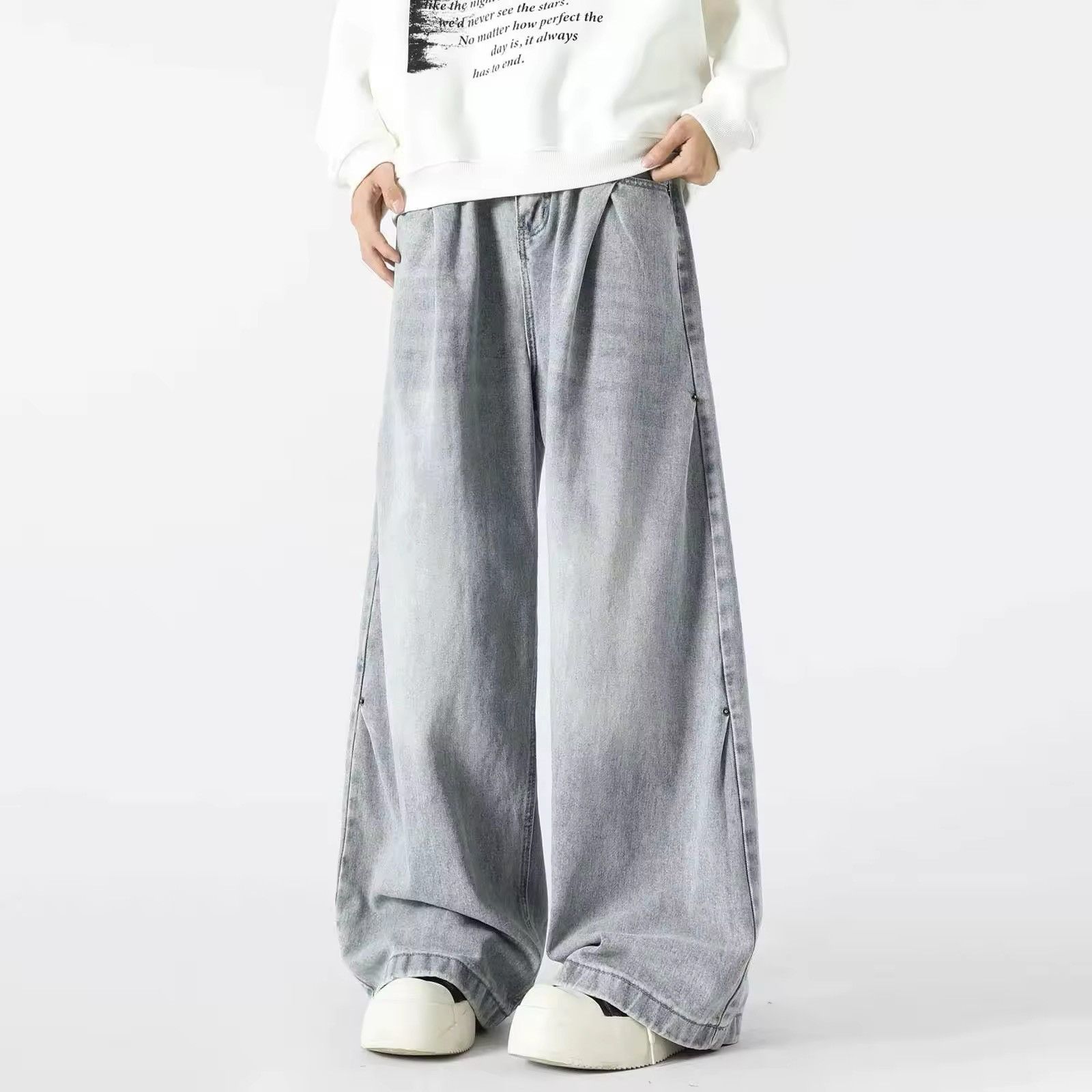 Japanese Brand × Vintage Streetwear Vintage Baggy Jean Size US 31 - 1 Thumbnail