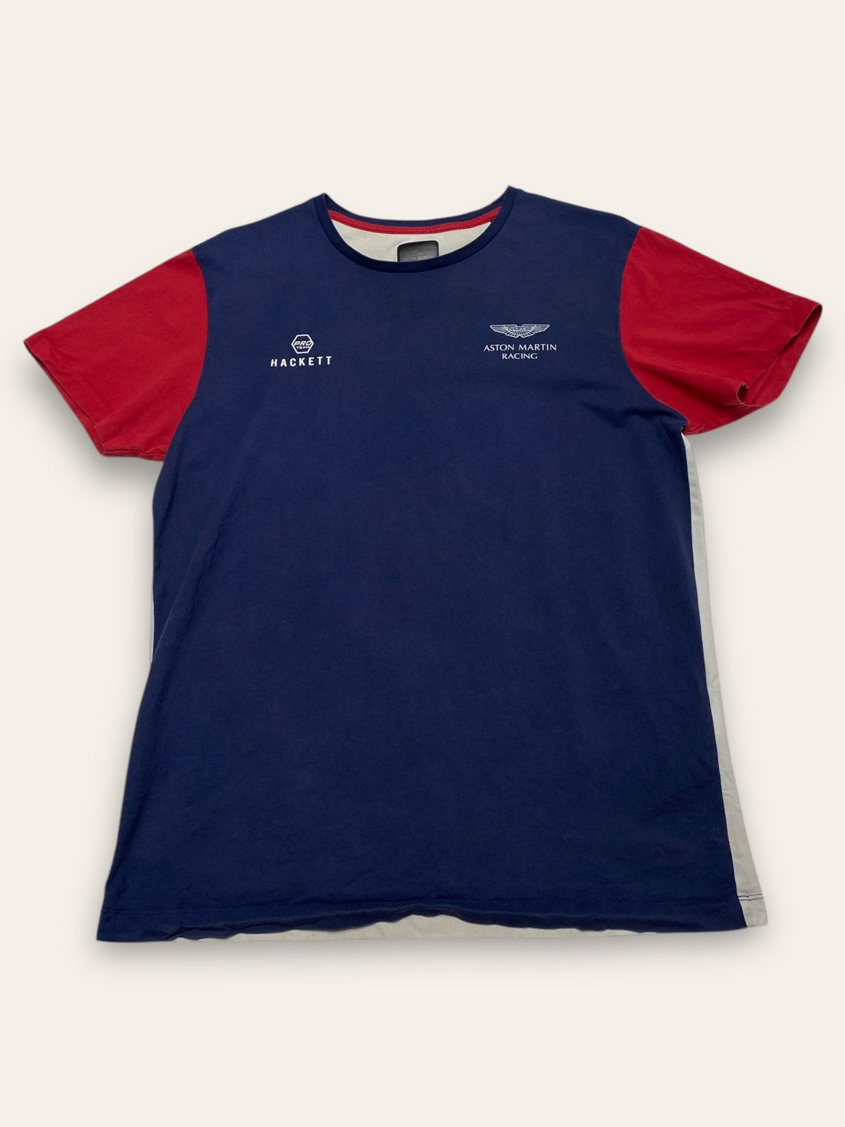 Hackett Vintage HACKETT ASTON MARTIN Navy Tee Shirt Size US S / EU 44-46 / 1 - 1 Thumbnail