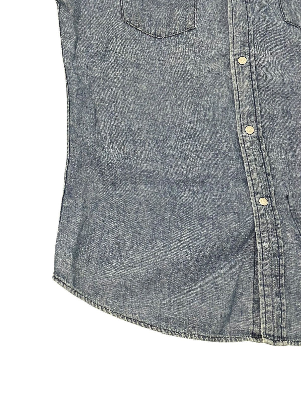 Blue Blue Japan Hemp Linen Blue Blue Japan Westerner Shirt 6🟩0 Size US M / EU 48-50 / 2 - 3 Thumbnail