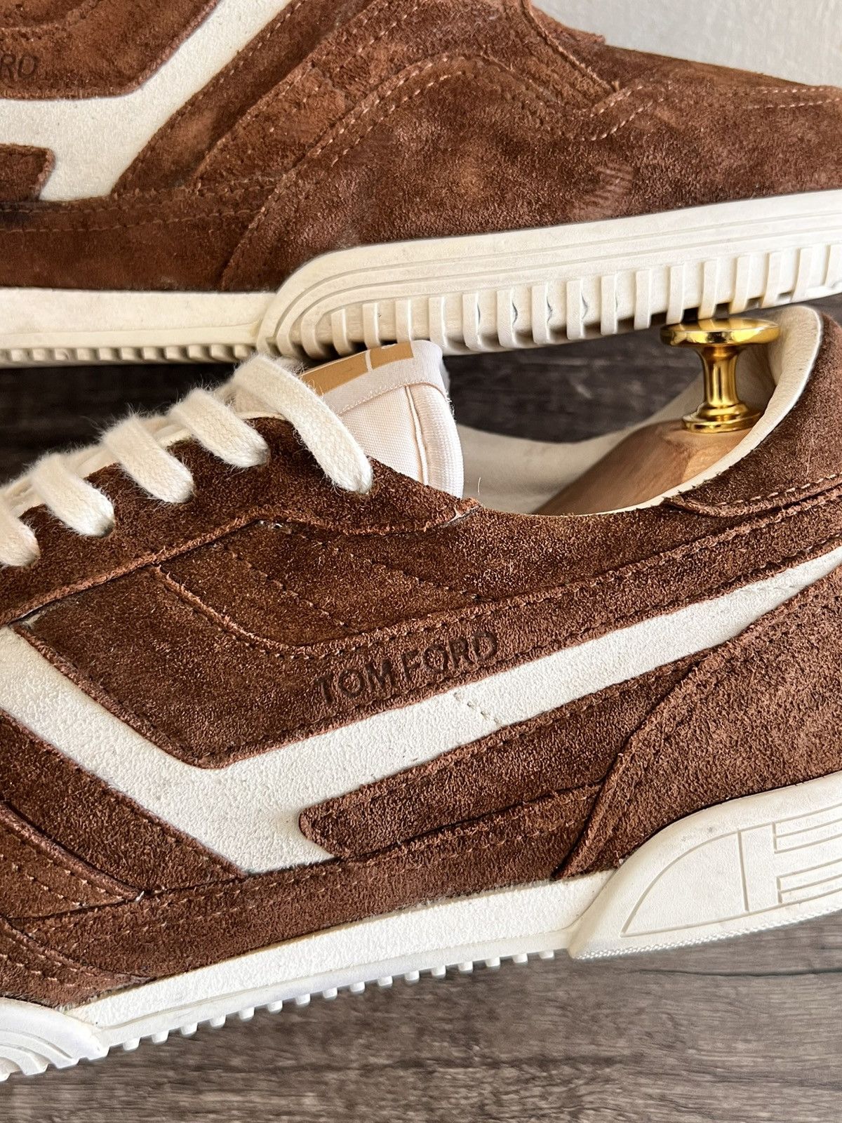 Tom Ford Jackson Suede Sneakers Size US 9 / EU 42 - 8 Thumbnail