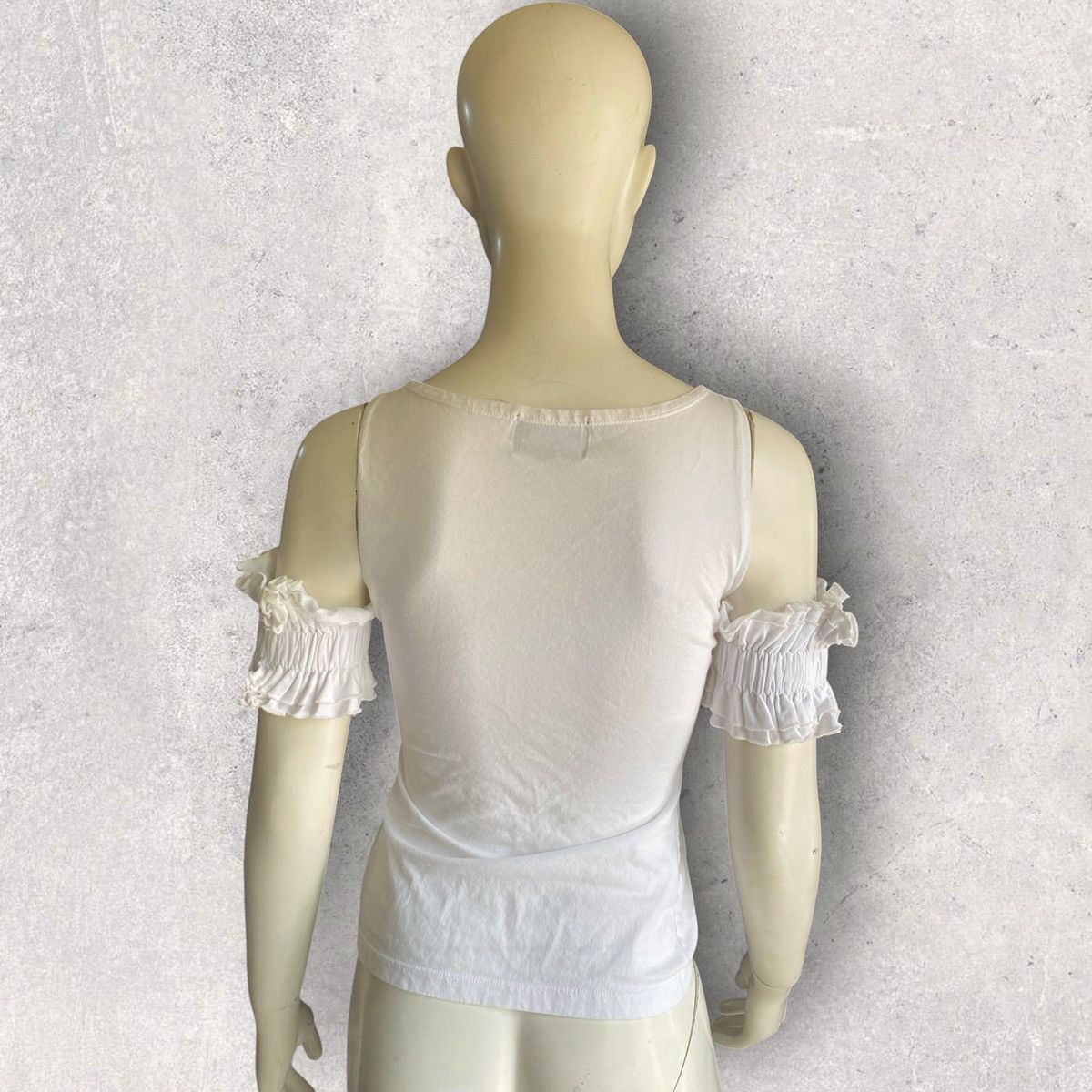 Jean Paul Gaultier JPG Off Shoulder Tank Top Size M / US 6-8 / IT 42-44 - 4 Thumbnail