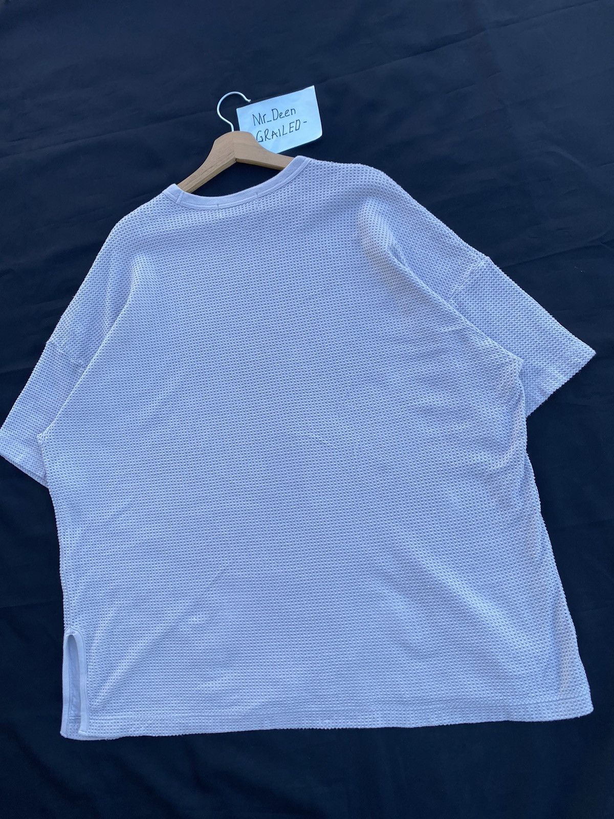 CABANE de ZUCCa Rare Cabane de Zucca by Issey Miyake Waffle Tshirt Size US XXL / EU 58 / 5 - 16 Thumbnail