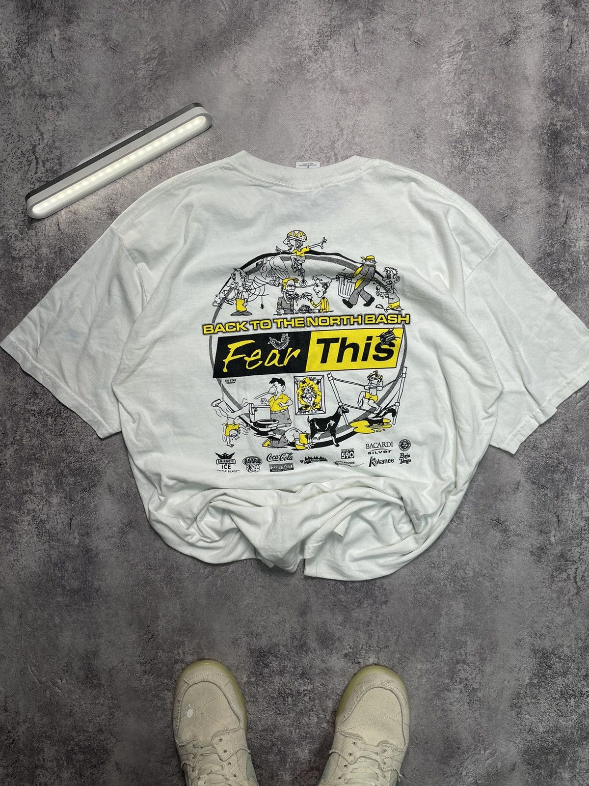 Vintage Vintage Y2K 00s Fear Factor Promo Graphic T Shirt XL Size US XL / EU 56 / 4 - 1 Thumbnail