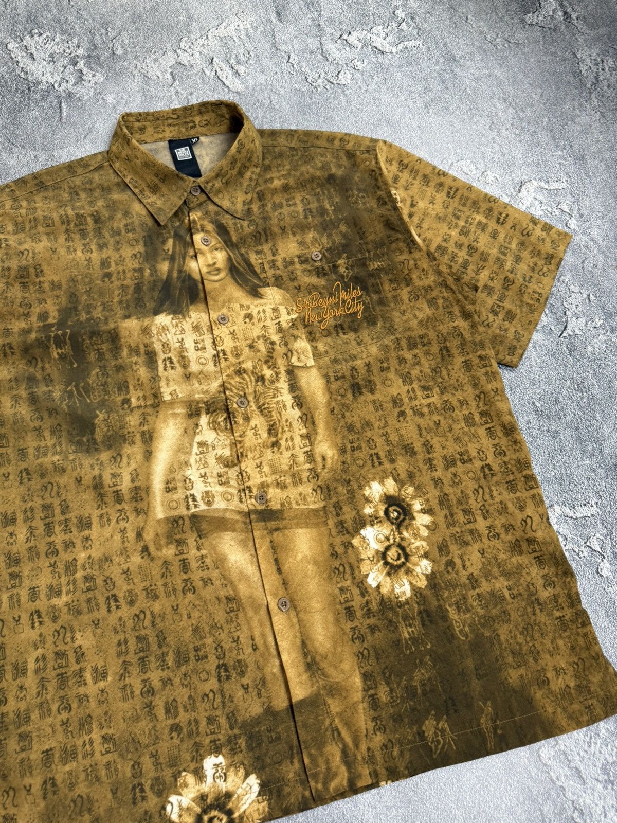JNCO Sir Benni miles New York Y2K Baggy Japanese Asian Girl Shirt Size US XL / EU 56 / 4 - 4 Thumbnail