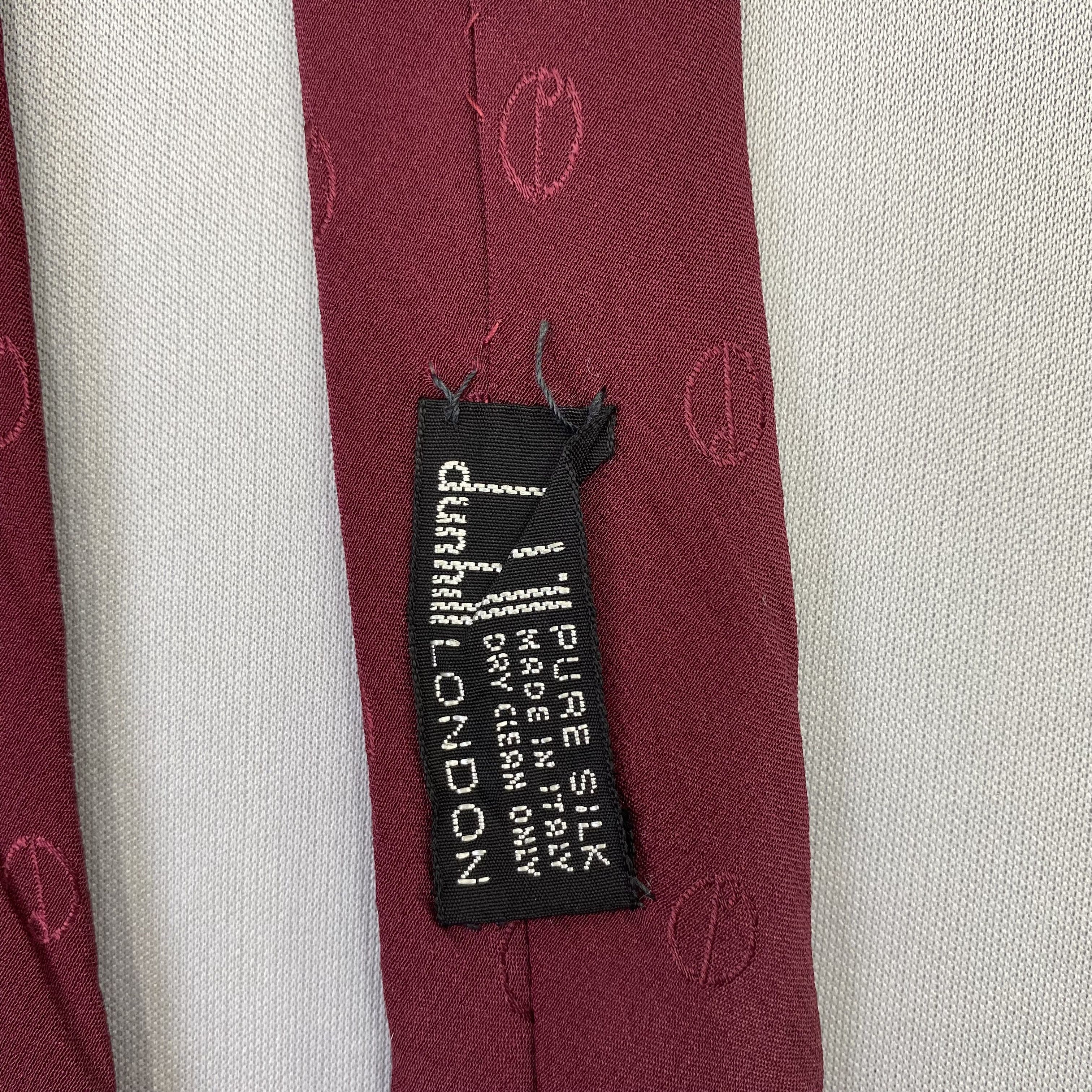 Alfred Dunhill Vintage Alfred Dunhill SILK Necktie Cravate Pure Silk Size ONE SIZE - 7 Thumbnail