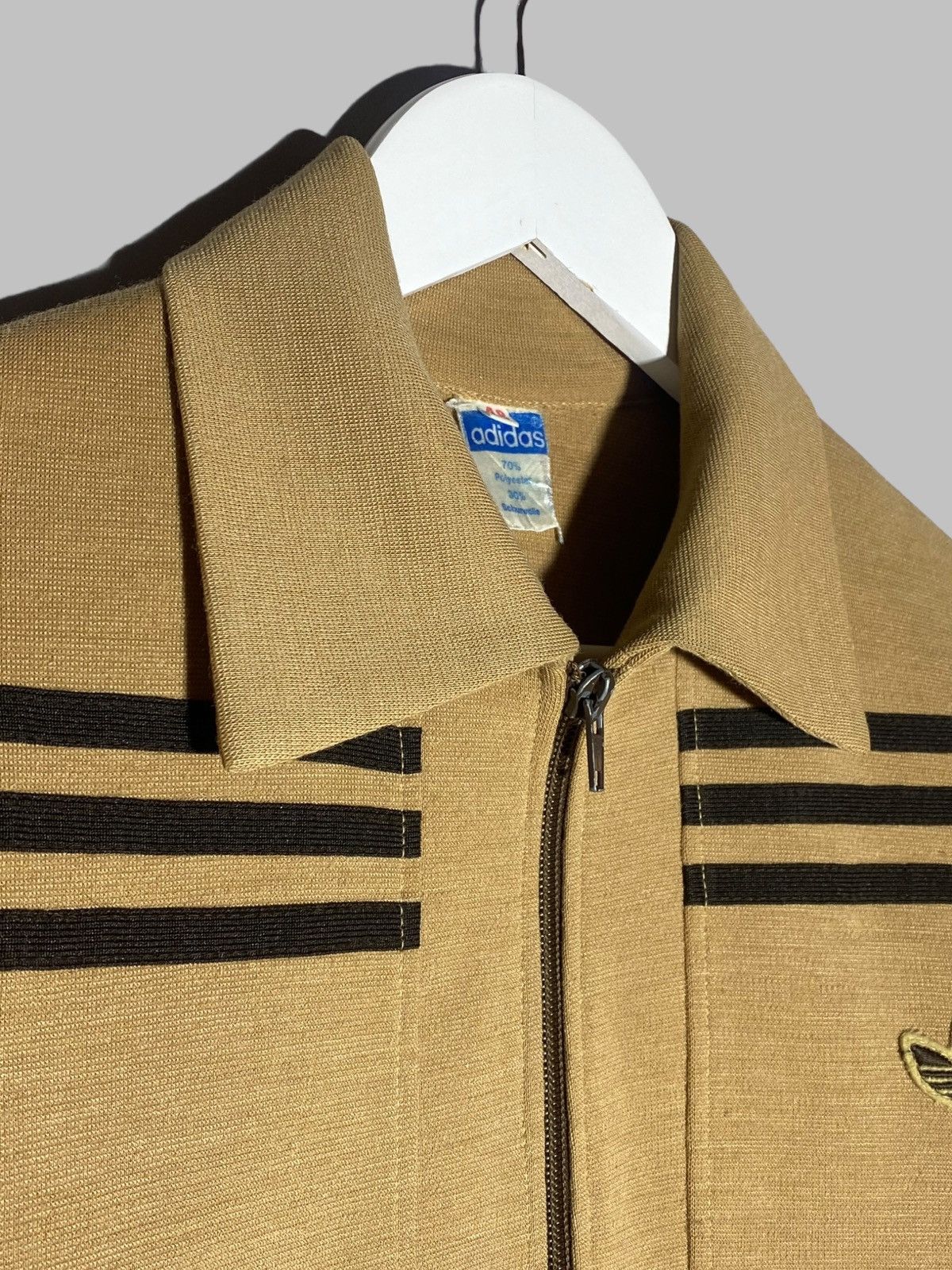 Vintage Vintage 70s 80s Adidas Georg Schwahn Track Top Jacket Size US M / EU 48-50 / 2 - 11 Thumbnail