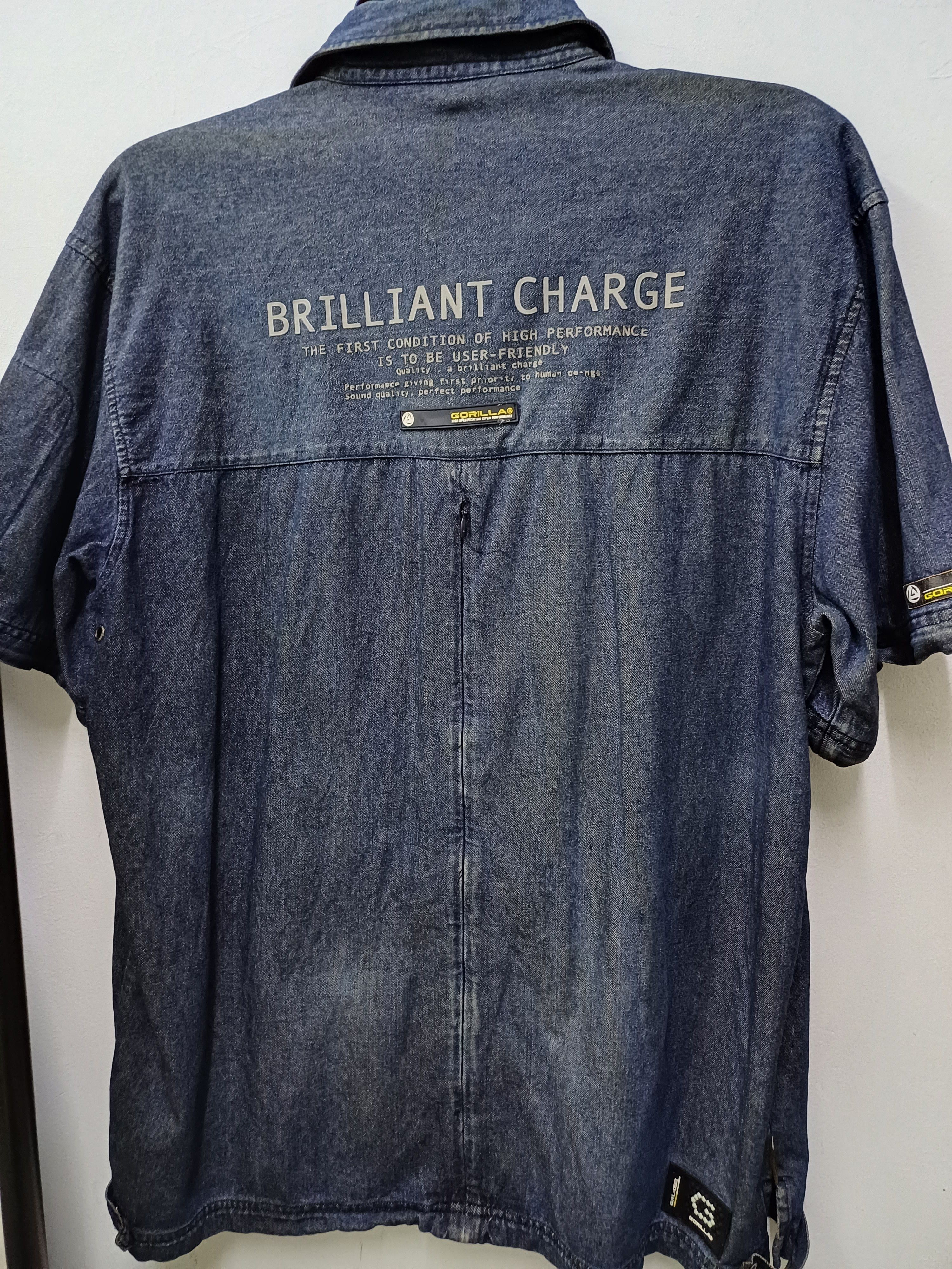 Vintage t-shirt denim Size US M / EU 48-50 / 2 - 2 Thumbnail