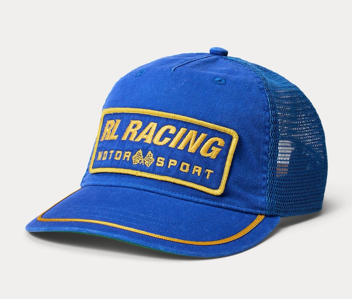 Polo Ralph Lauren Polo Ralph Lauren RL Racing Logo Patch Twill Ball Cap Blue Size ONE SIZE - 1 Thumbnail