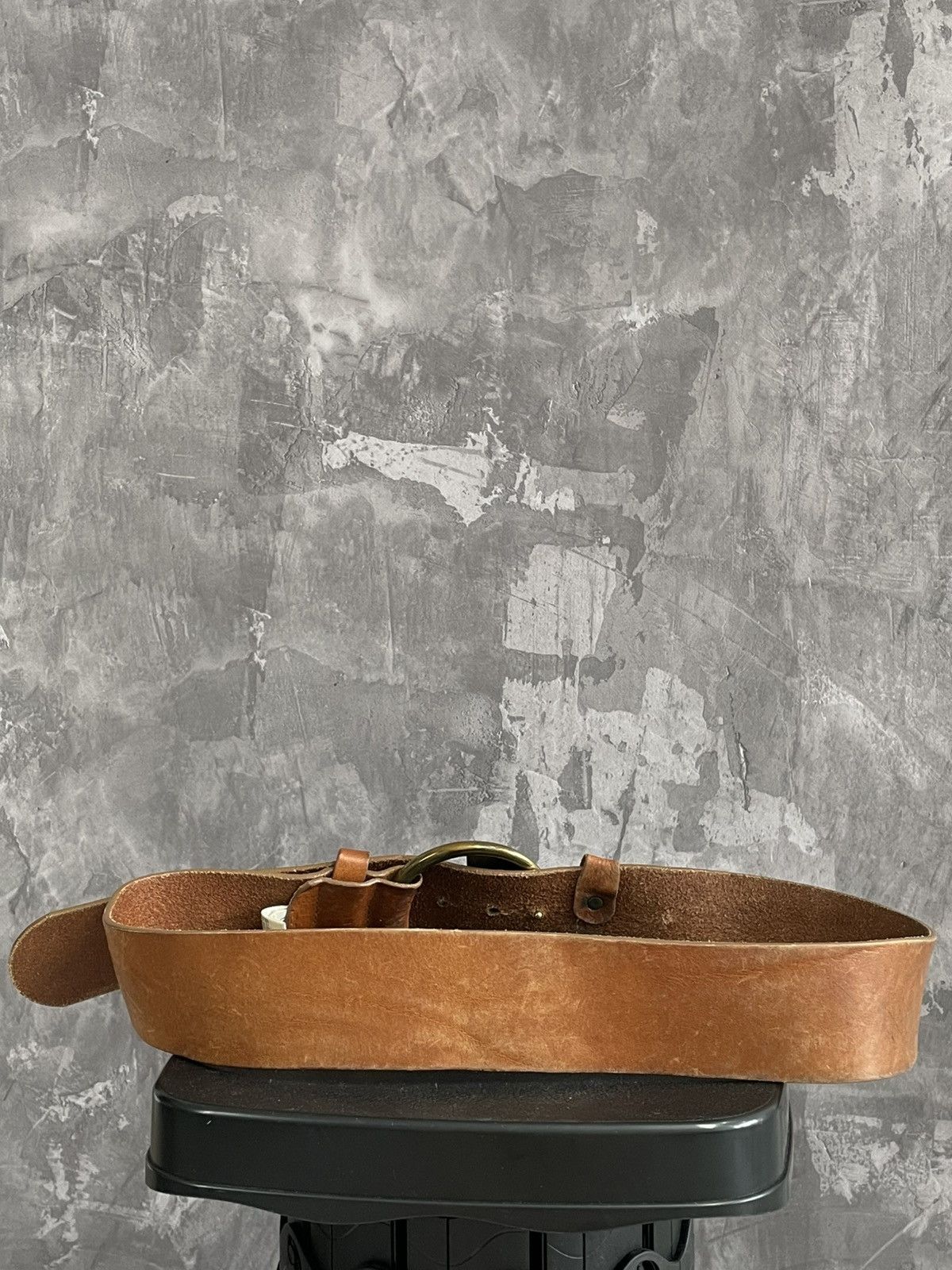 20471120 × Diesel × Japanese Brand Vintage Y2K Diesel Grunge Metal Buckle Leather Belt Size ONE SIZE - 5 Thumbnail