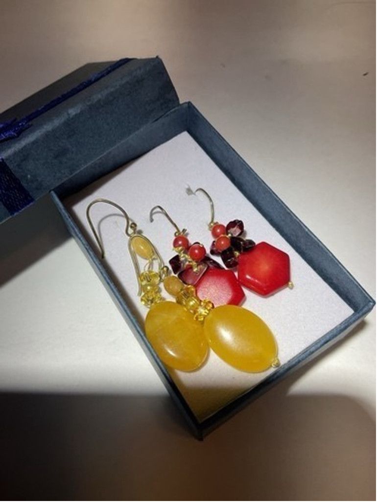 Other NWT Pannee 2 Pierced Dangle Drop Bead /Beaded Earrings Women Size ONE SIZE - 15 Thumbnail