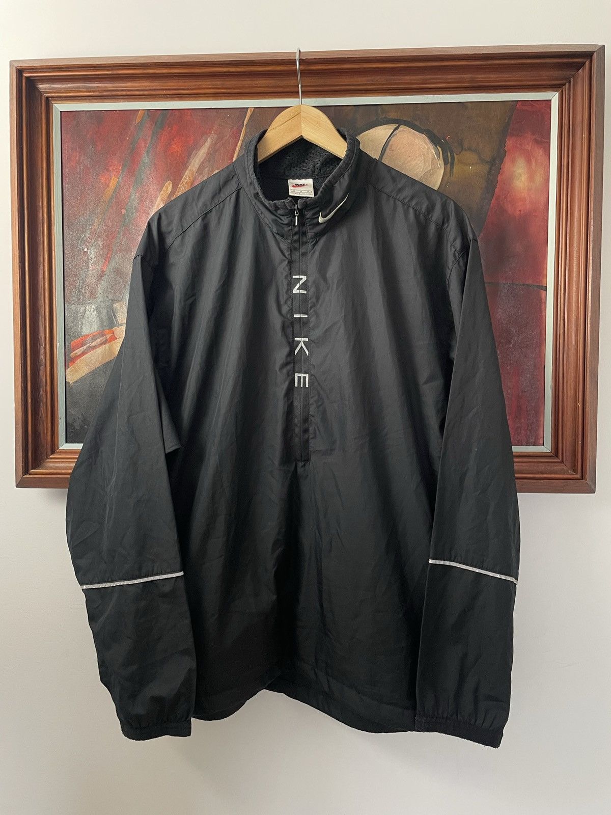 Nike Nike Vintage 90s Jacket Mini Swoosh Rare Streetwear Running Size US M / EU 48-50 / 2 - 1 Thumbnail