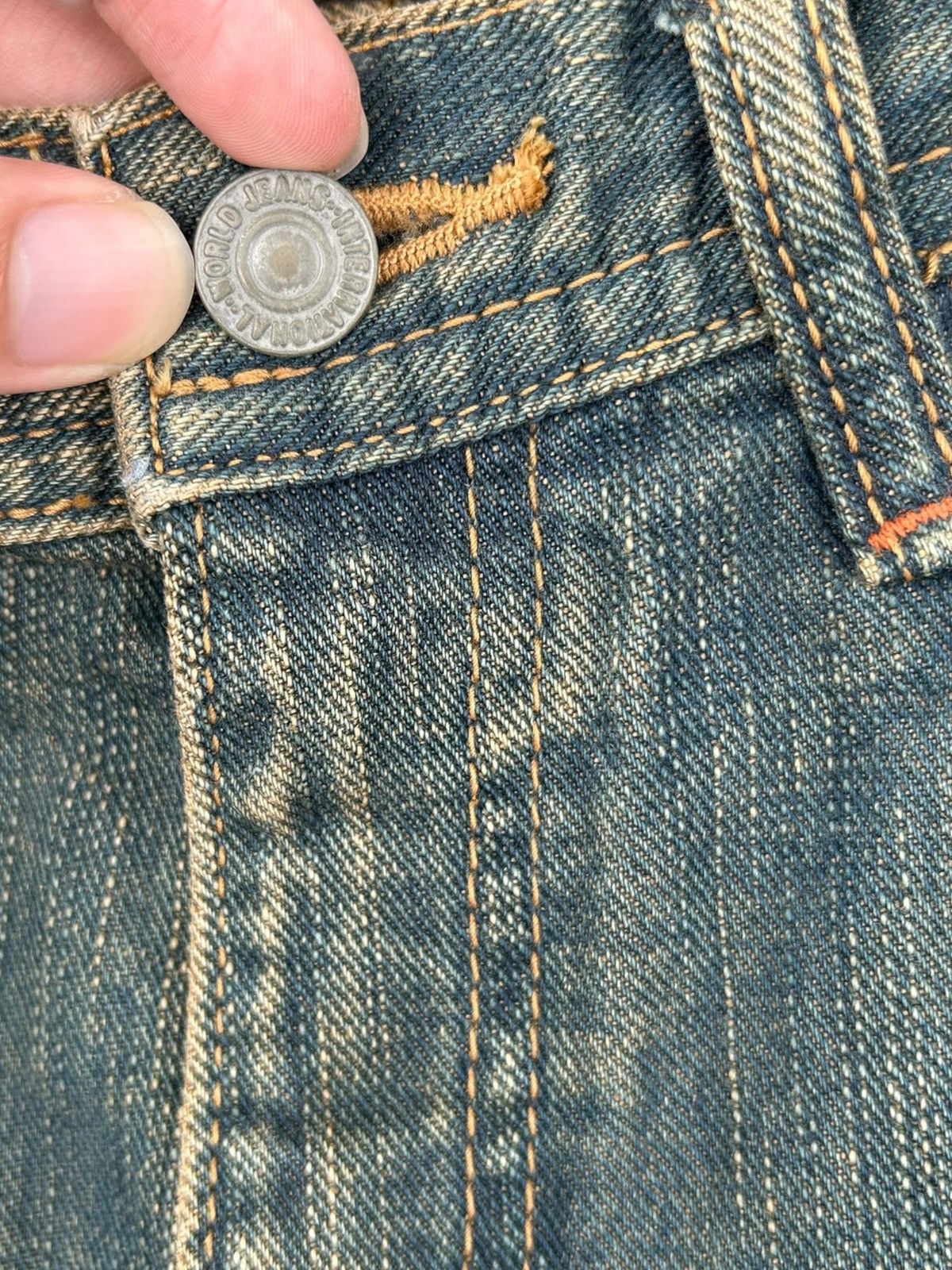 Kapital Rusty Vintage GLHEART LIMITED ADITION Denim Jeans Size US 32 / EU 48 - 5 Thumbnail