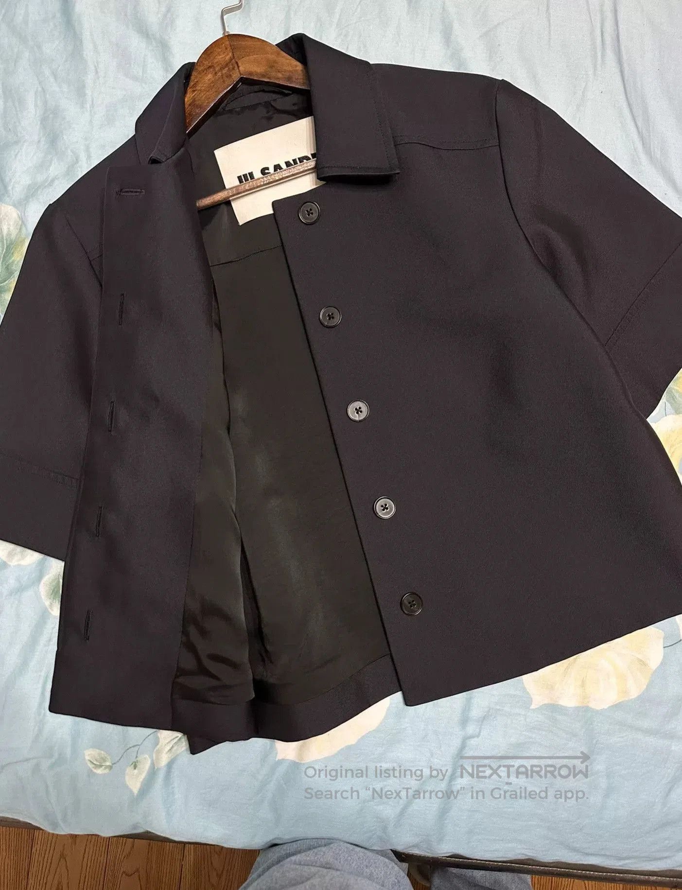 Jil Sander Jil Sander Short Sleeve Jacket. Size M / US 6-8 / IT 42-44 - 5 Thumbnail