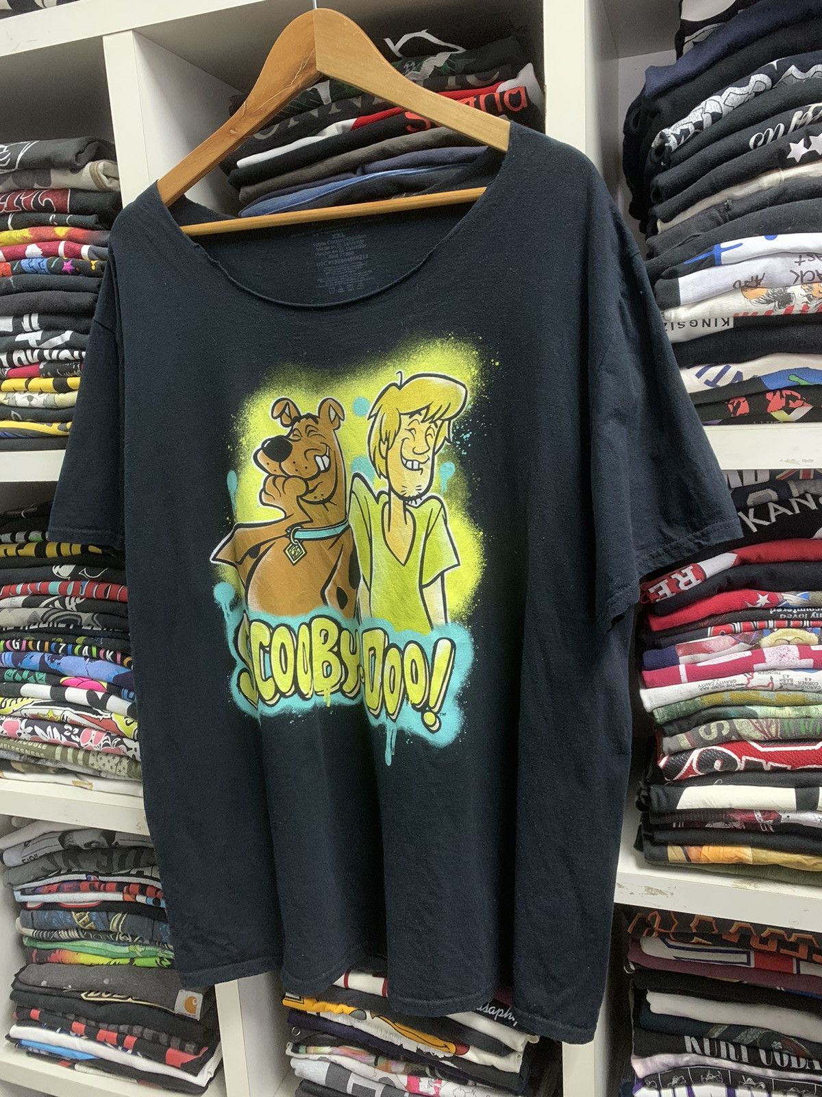 Vintage Vintage Scooby-doo cartoon movie t-shirt Size US XXL / EU 58 / 5 - 4 Thumbnail