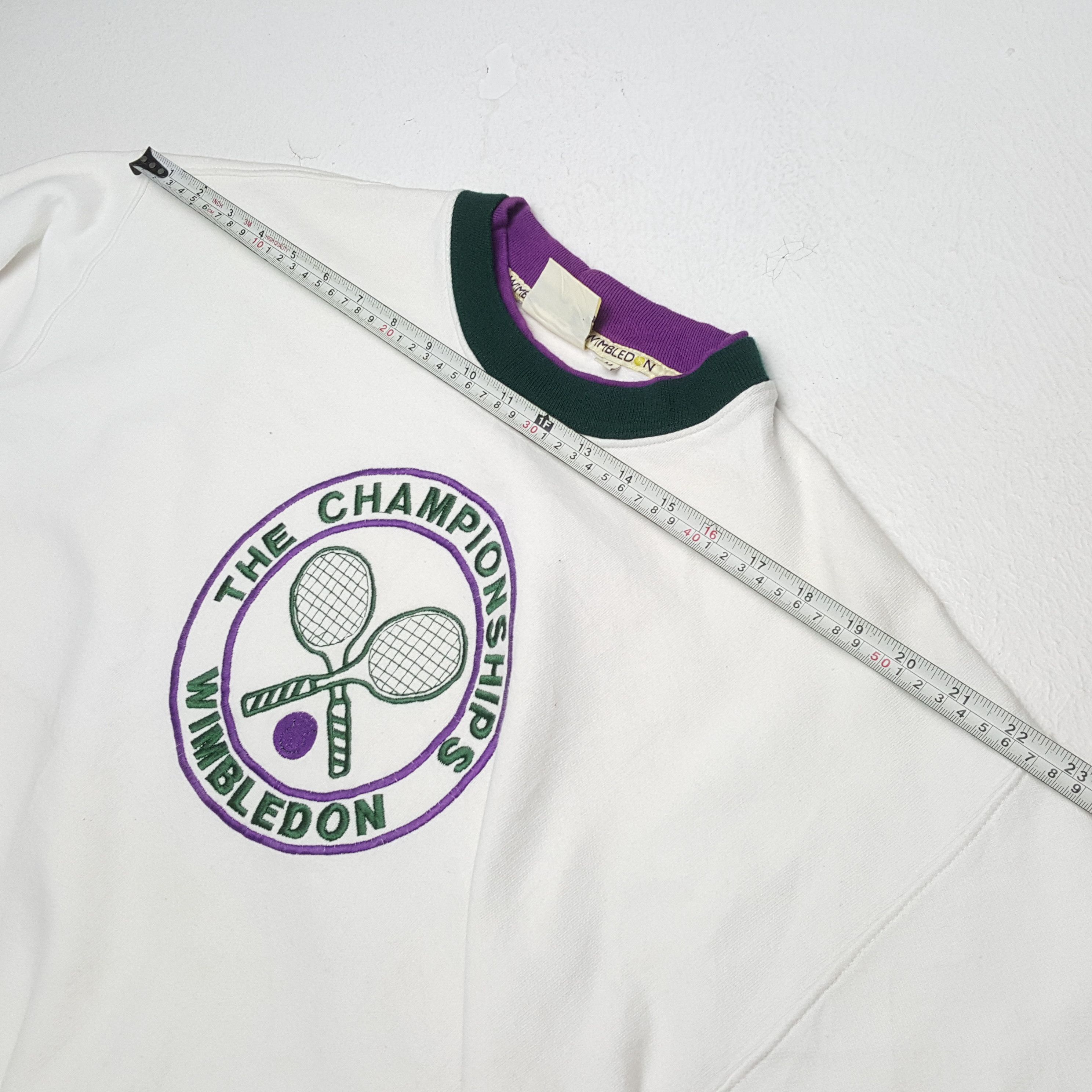 Vintage THE CHAMPIONSHIPS WIMBLEDON Vintage Sweatshirt Size US M / EU 48-50 / 2 - 4 Thumbnail