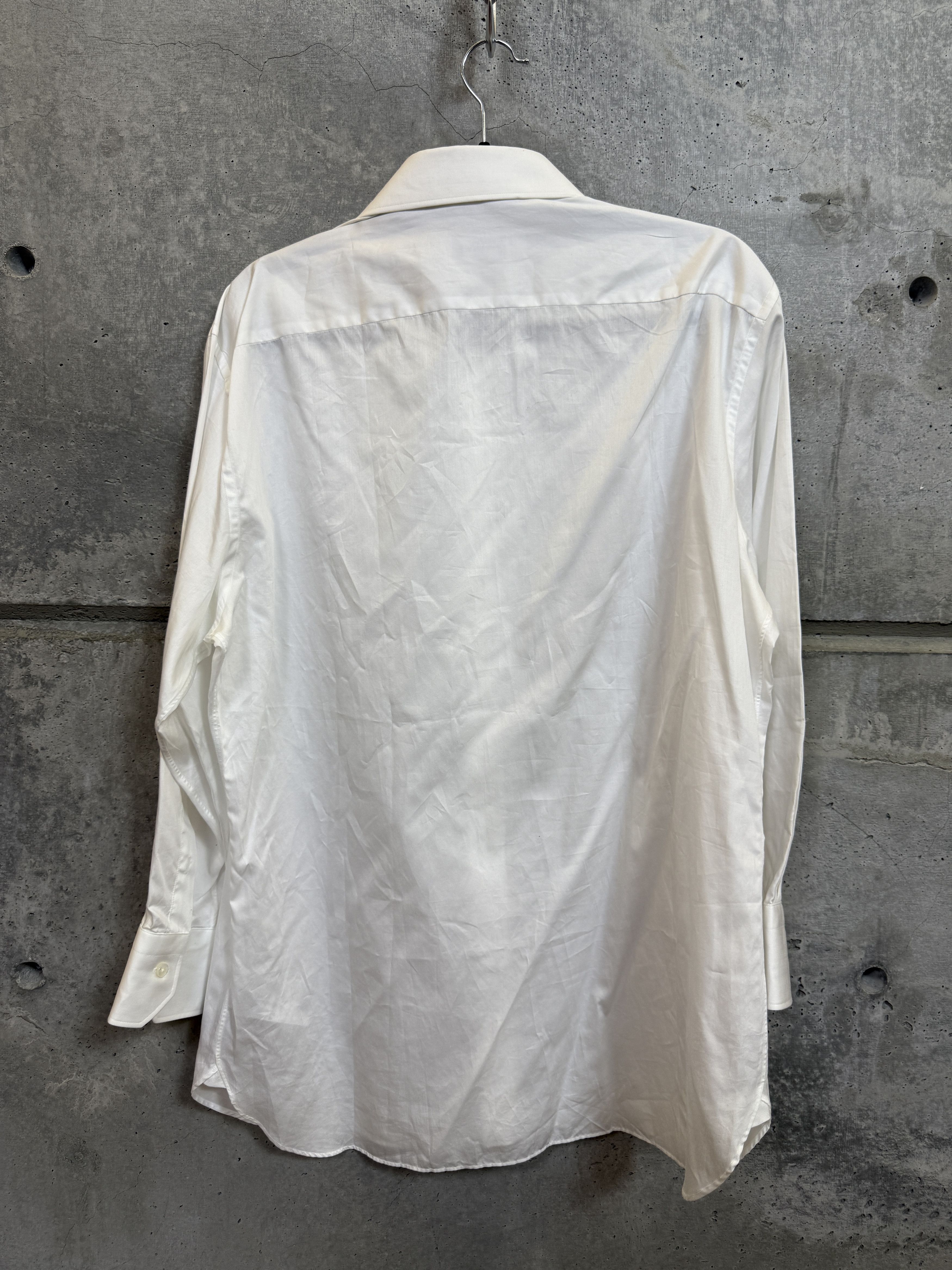 Ermenegildo Zegna Zegna Cotton Long Sleeve Button-up Shirt Size US XL / EU 56 / 4 - 2 Thumbnail