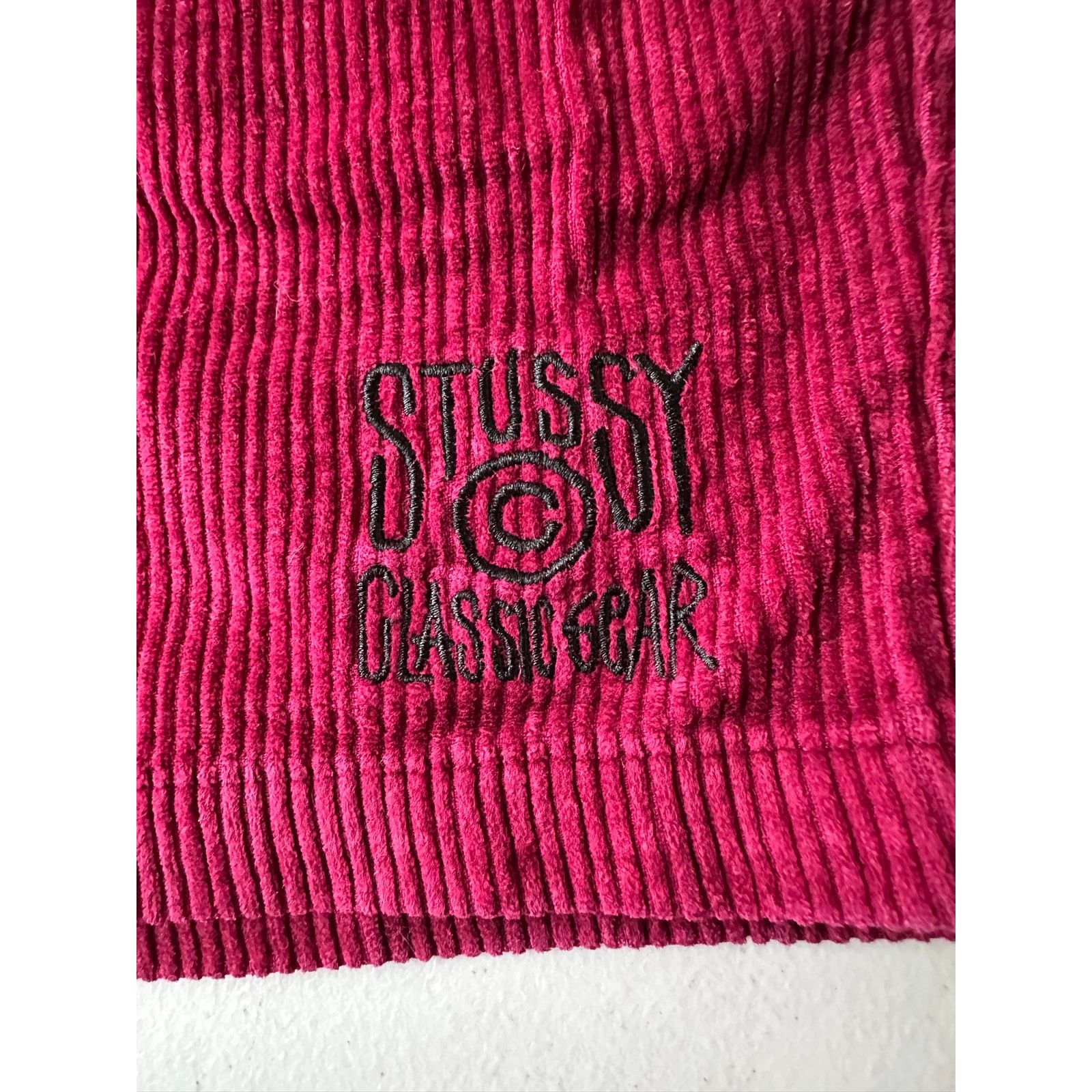 Stussy Stussy Corduroy Shorts Burgundy Red Classic Men's Size 28 Size US 28 / EU 44 - 4 Thumbnail