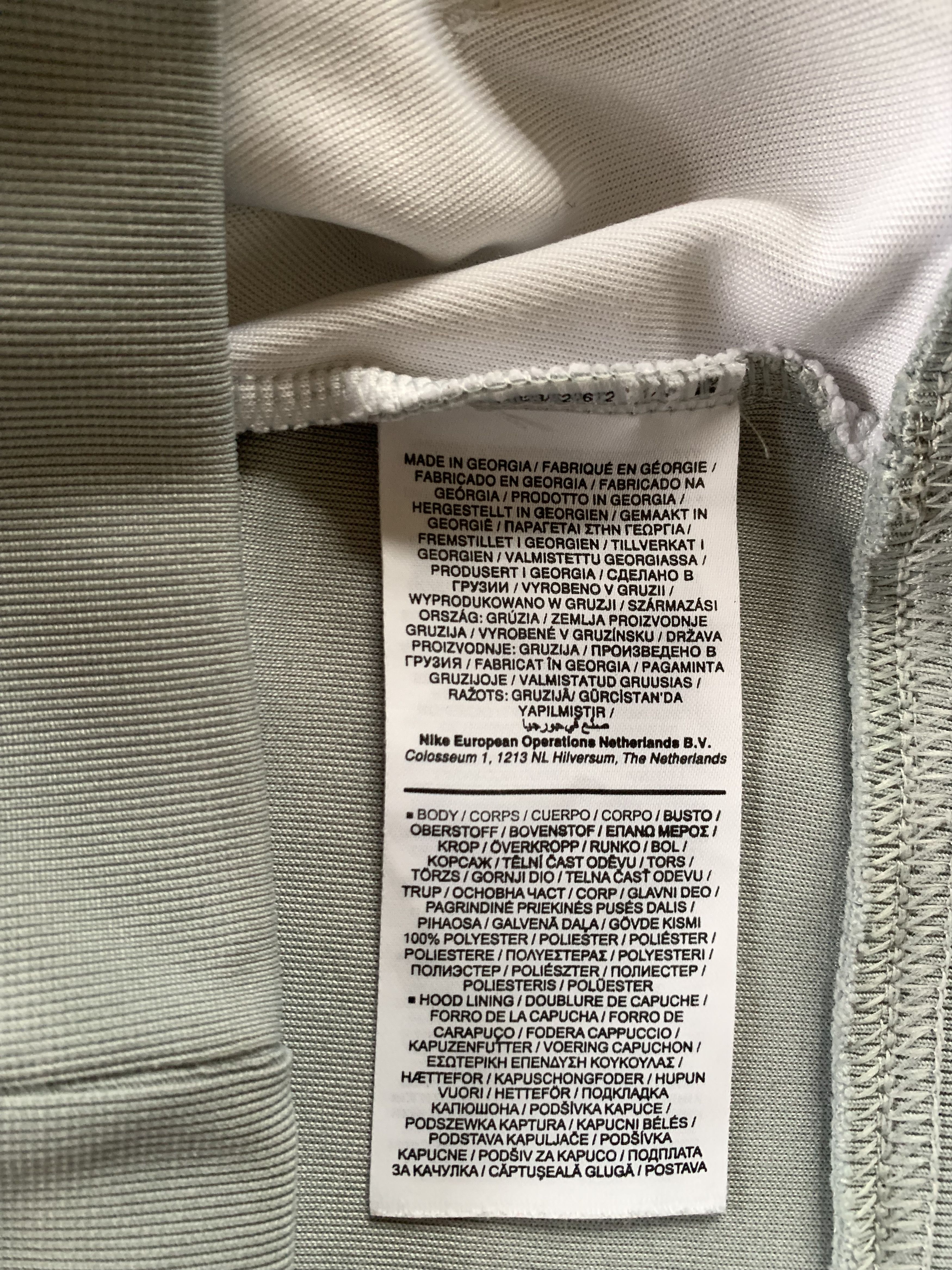 Nike × Vintage Nike Grey Zip Hood Jacket Size US XS / EU 42 / 0 - 7 Thumbnail