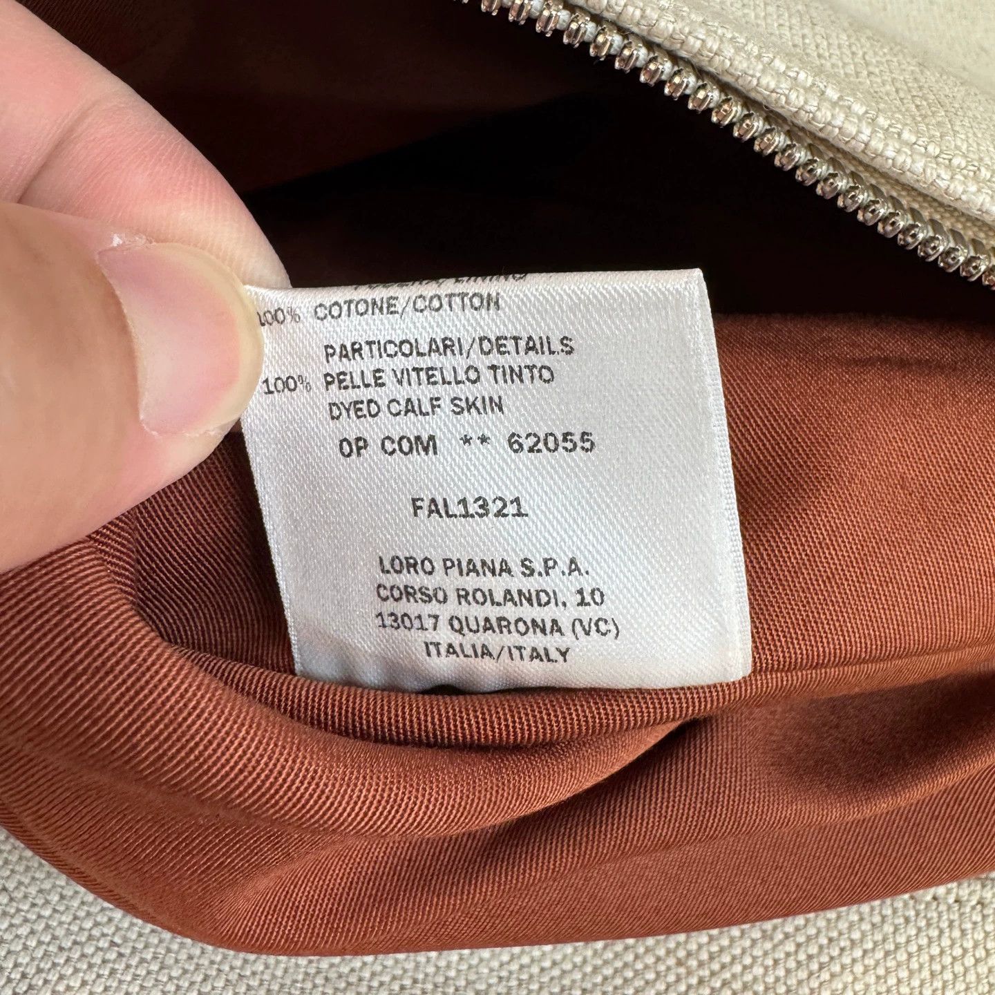 Loro Piana Loro Piana 99 New Canvas Tote Bag 47x24x31cm Size ONE SIZE - 6 Thumbnail