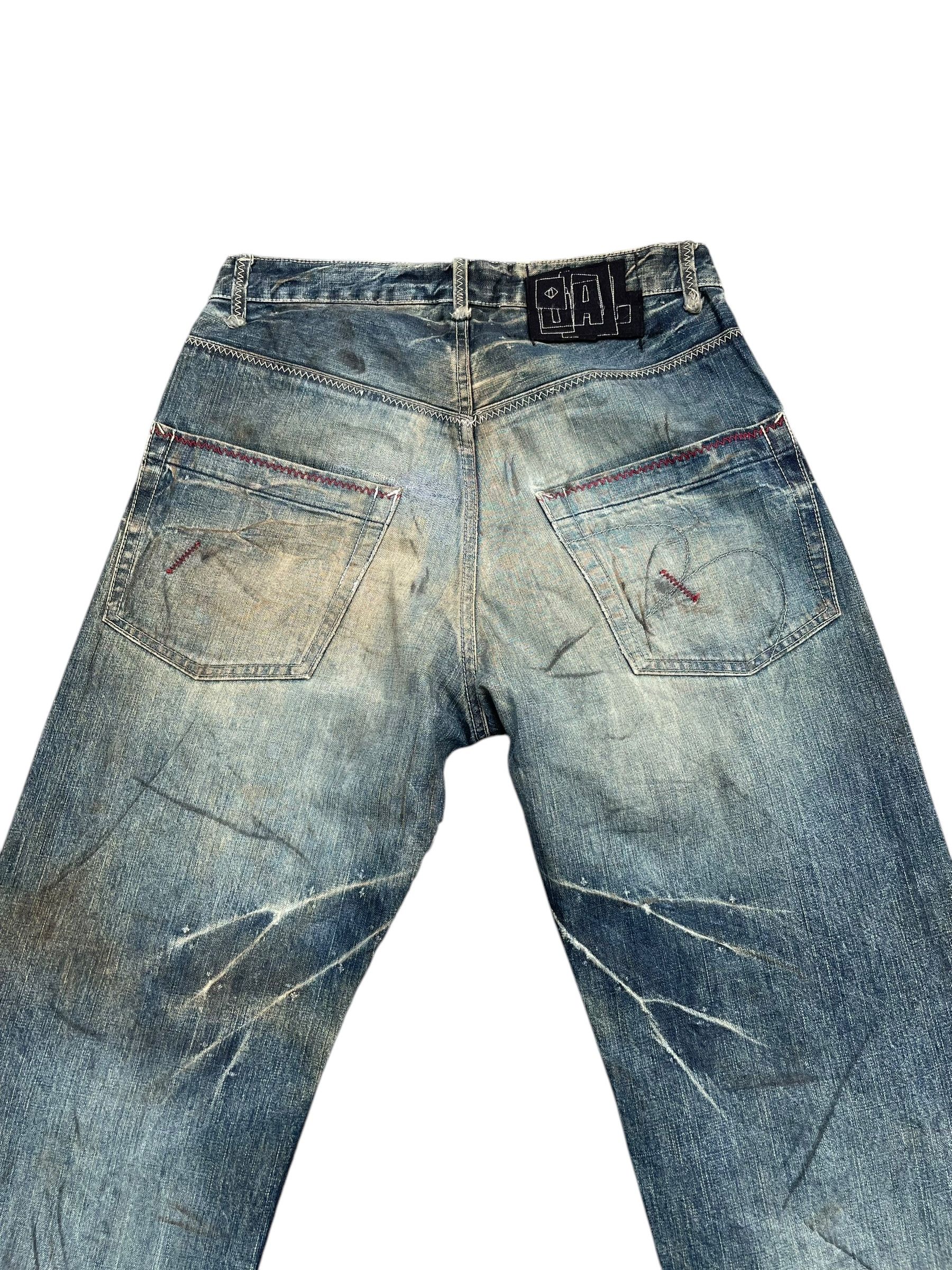 BAL × Japanese Brand Bal Denim Faded Distresed Denim Size US 31 - 5 Thumbnail
