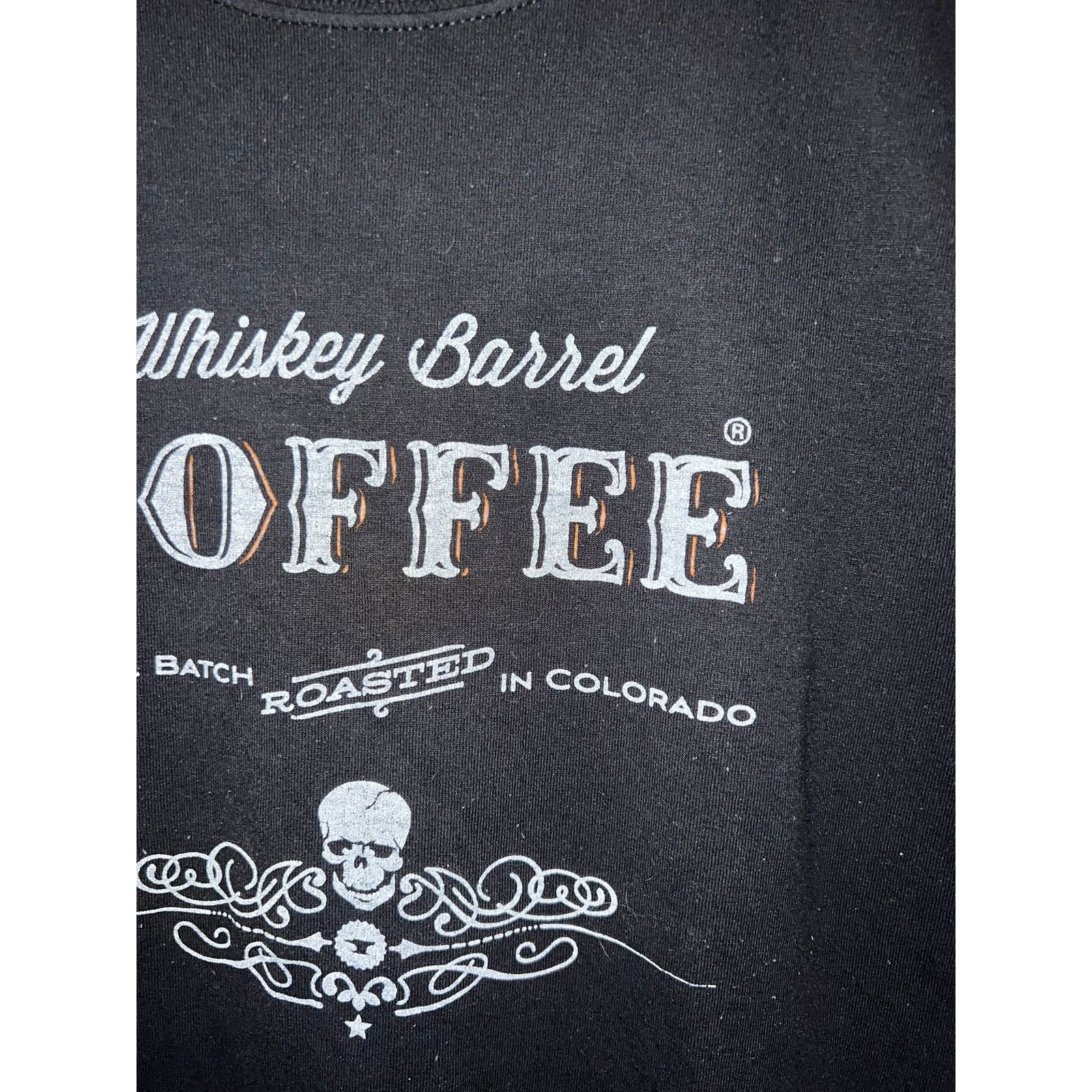Hanes Whiskey Barrel Coffee Shirt Colorado Black Graphic Tee Small Size US S / EU 44-46 / 1 - 4 Thumbnail