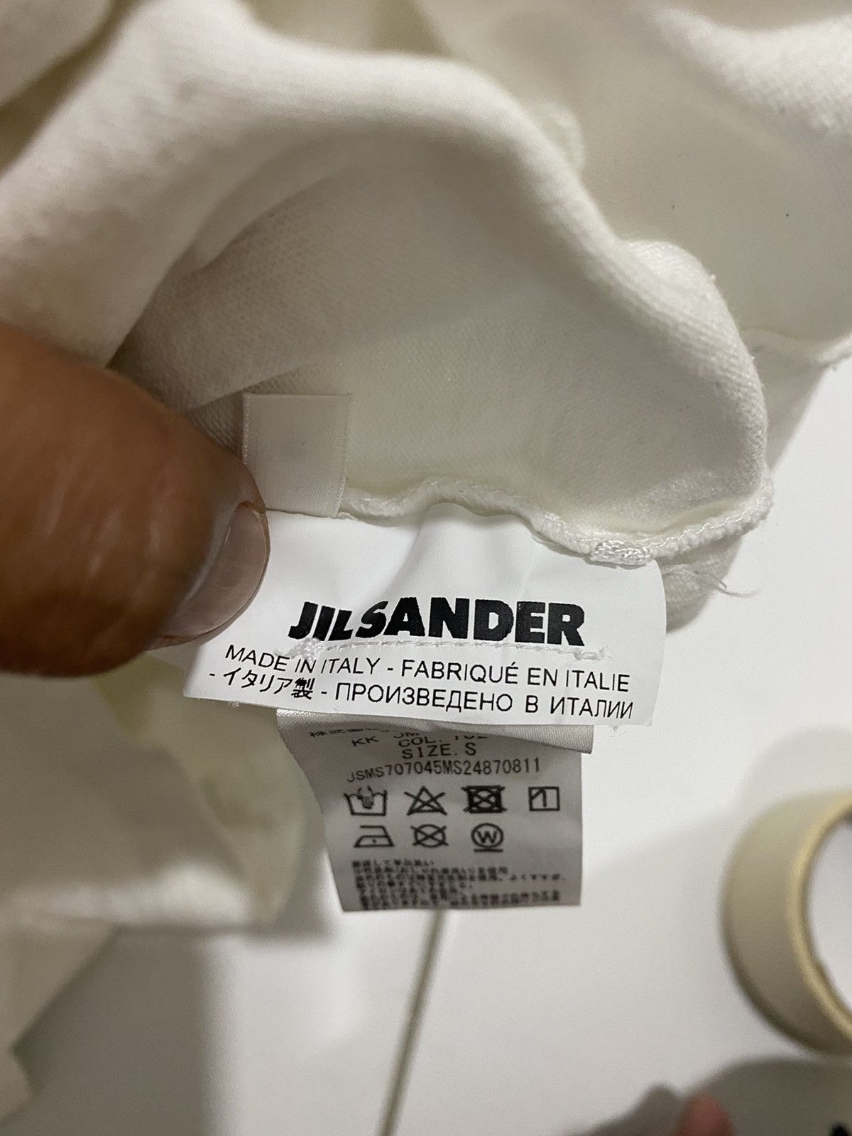 Jil Sander JIL SANDER TSHIRT Size US L / EU 52-54 / 3 - 9 Thumbnail