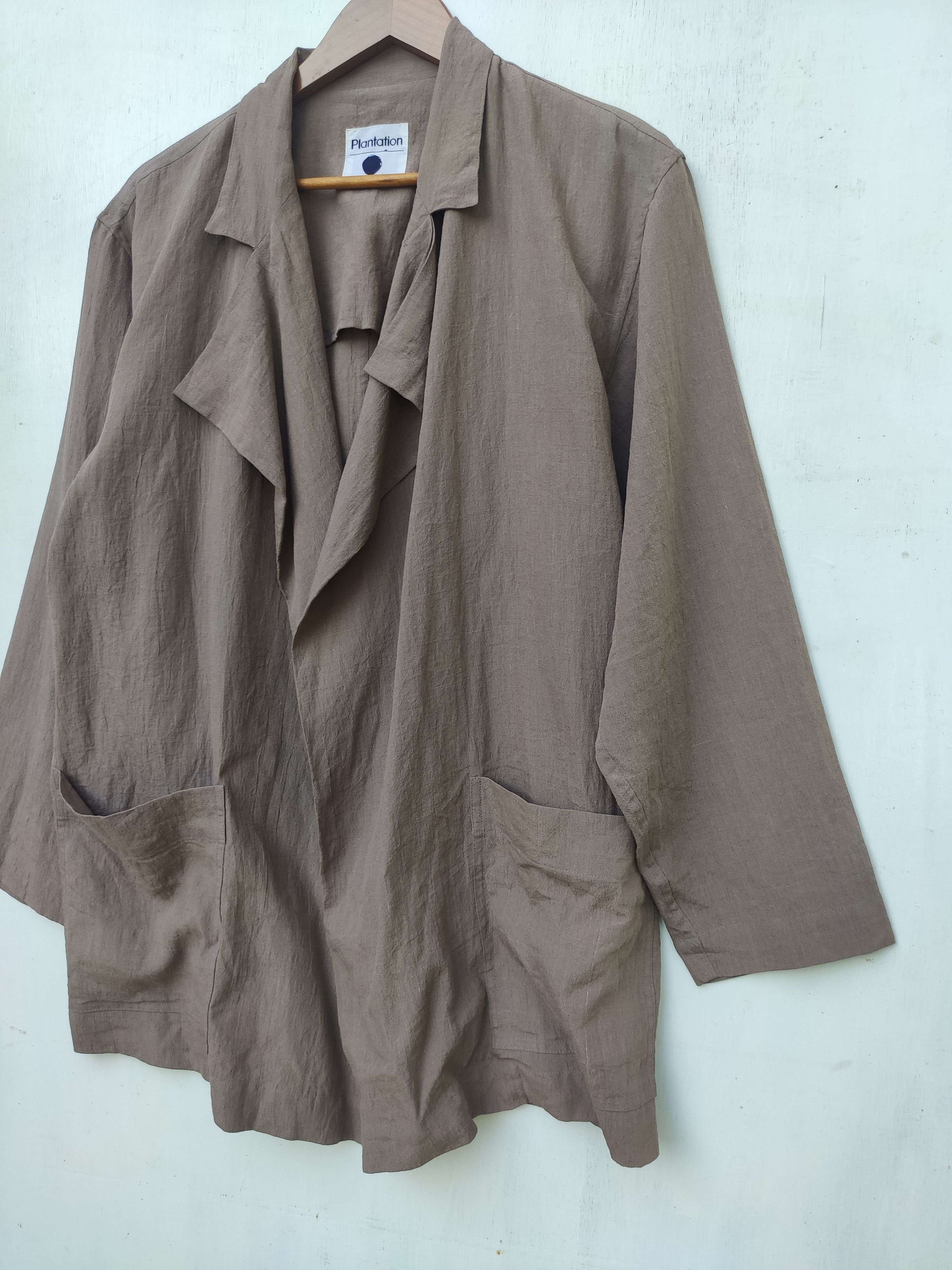 Issey Miyake 🔥 Archives 🔥Plantation by Issey Miyake kimono jacket linen Size US M / EU 48-50 / 2 - 3 Thumbnail