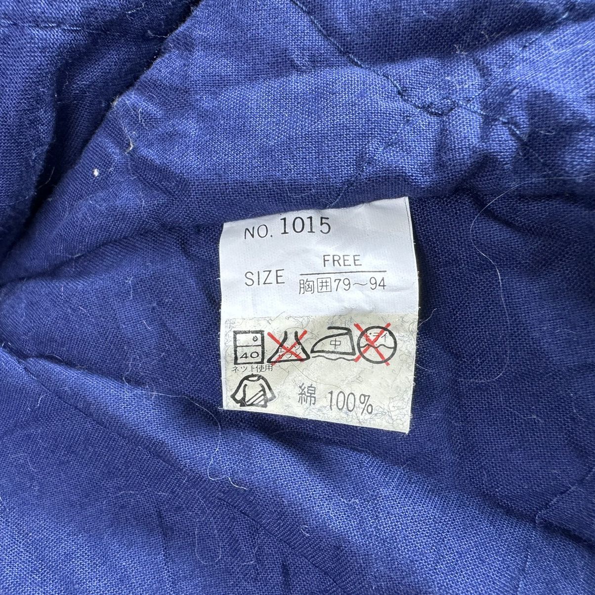 Issey Miyake 🌟VINTAGE 80s VISE DENIM BONDAGE BOMBER JACKET Size US M / EU 48-50 / 2 - 14 Thumbnail