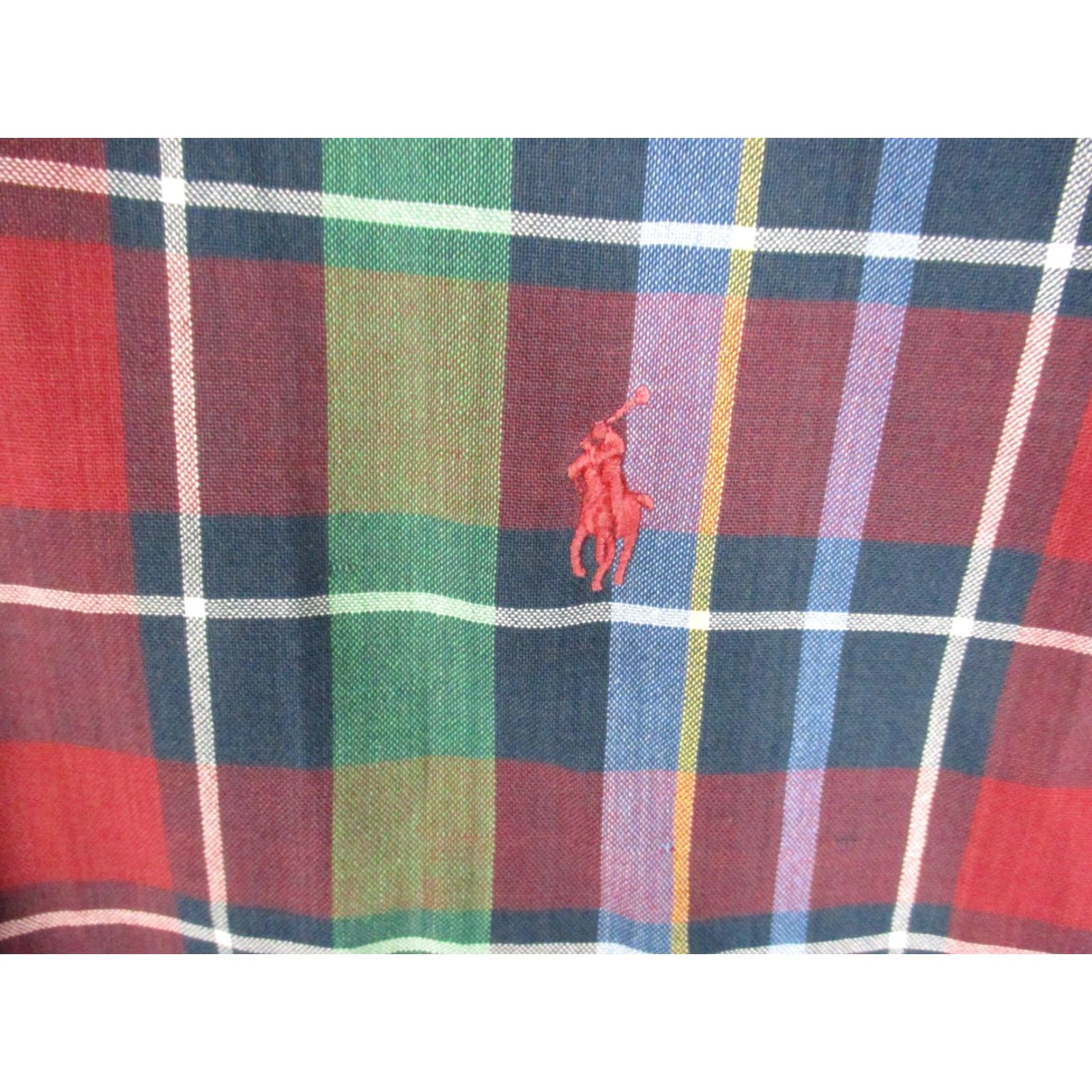 Ralph Lauren Ralph Lauren Shirt XL Mens Button-Up Plaid Red Polo Blaire Long Sleeve Size US XL / EU 56 / 4 - 3 Thumbnail