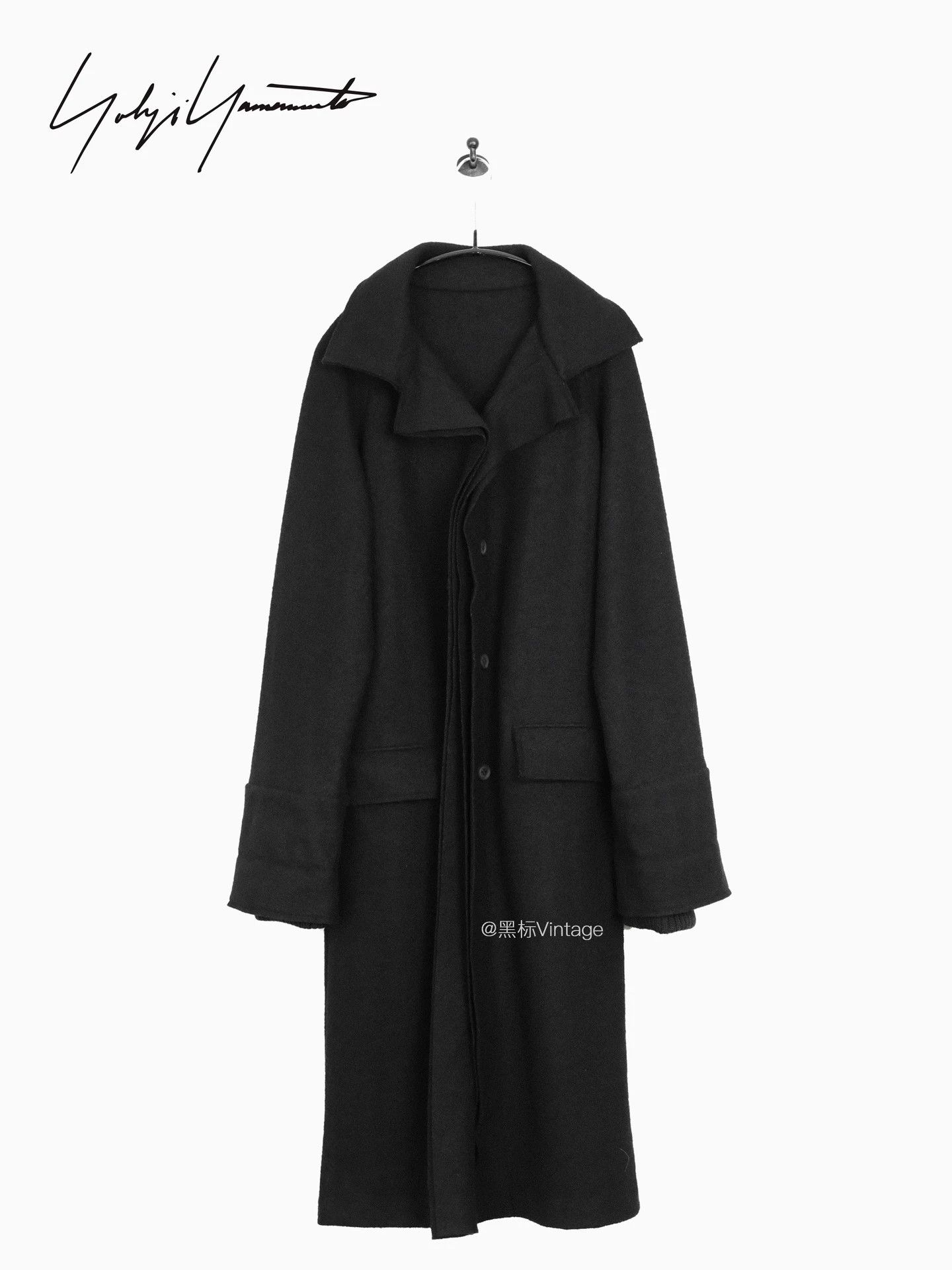 Yohji Yamamoto Yohji Yamamoto 20AW Unfinished Pleated Collar Wmn Size US M / EU 48-50 / 2 - 1 Thumbnail