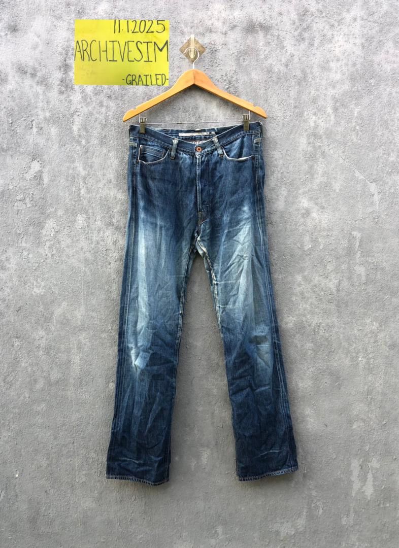 AG Adriano Goldschmied AG Adriano Goldschmied Washed Jeans Selvedge Size US 33 - 2 Thumbnail