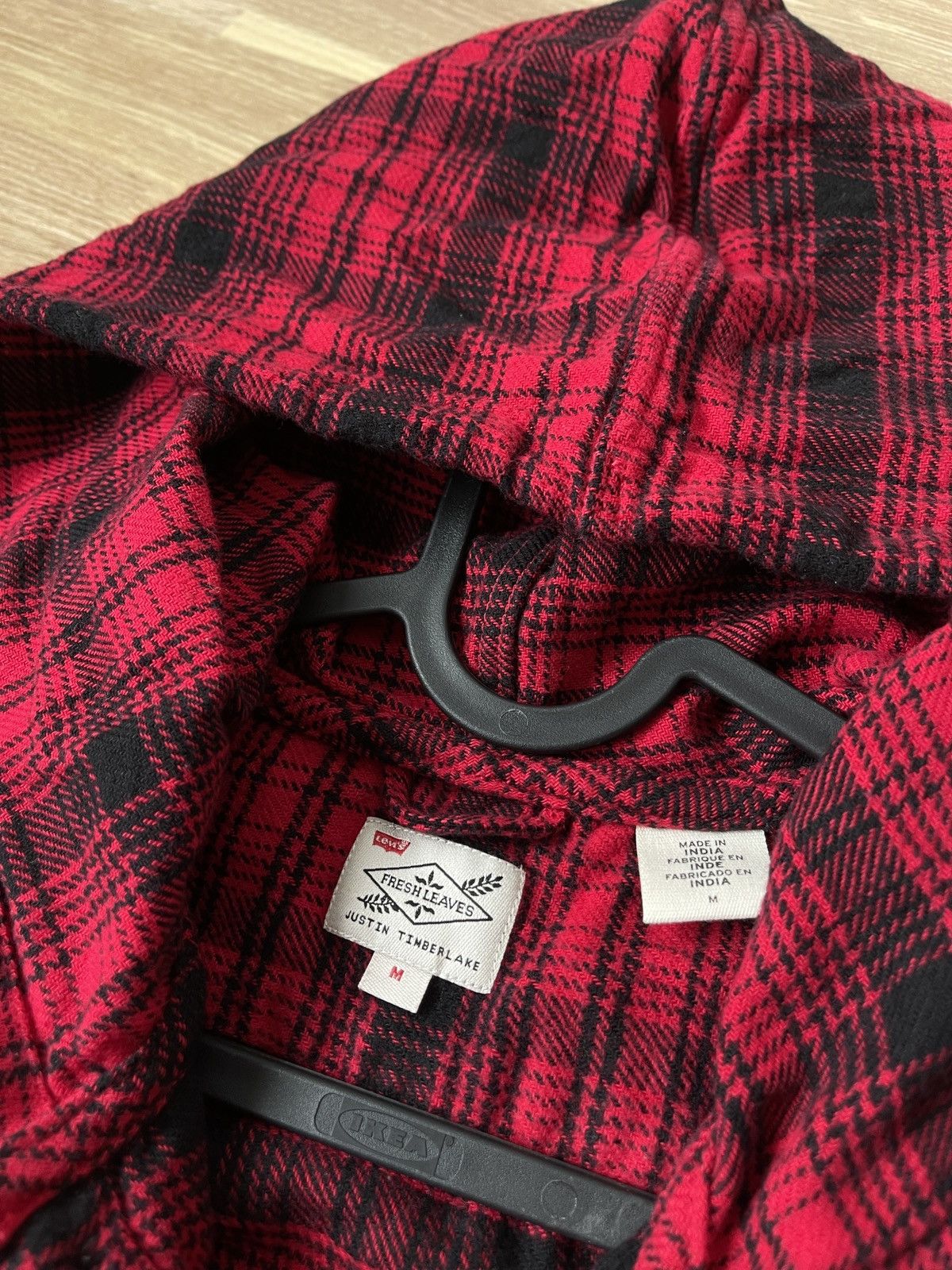 Levi's LEVI'S Justin Timberlake Plaid Flannel Overshirt Jacket M Size US M / EU 48-50 / 2 - 7 Thumbnail